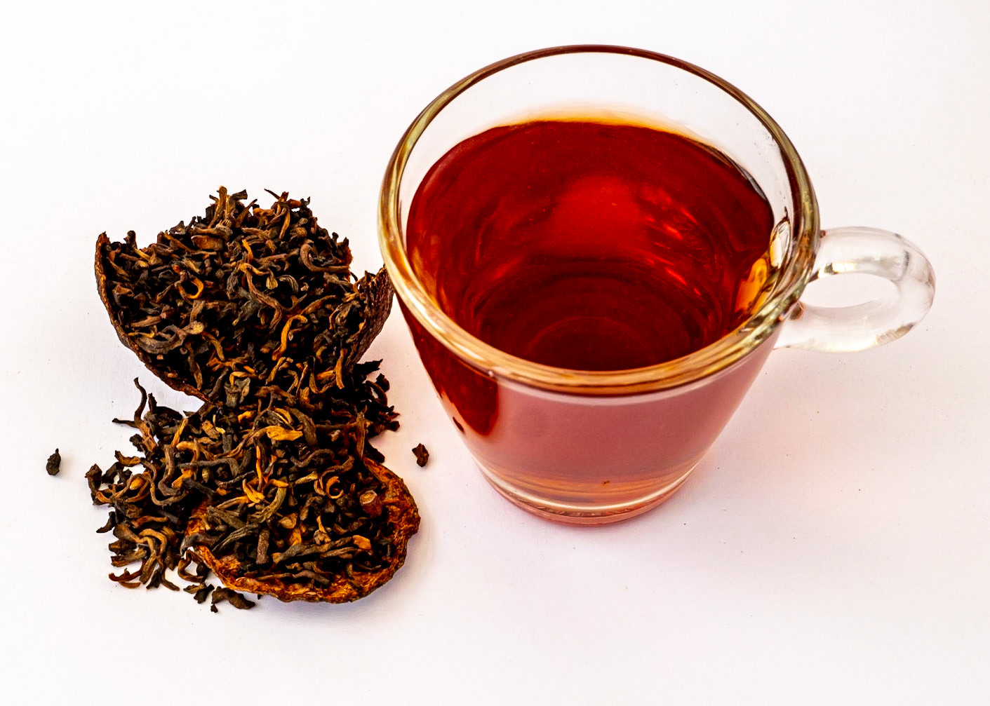 Tea Cup with loose tea