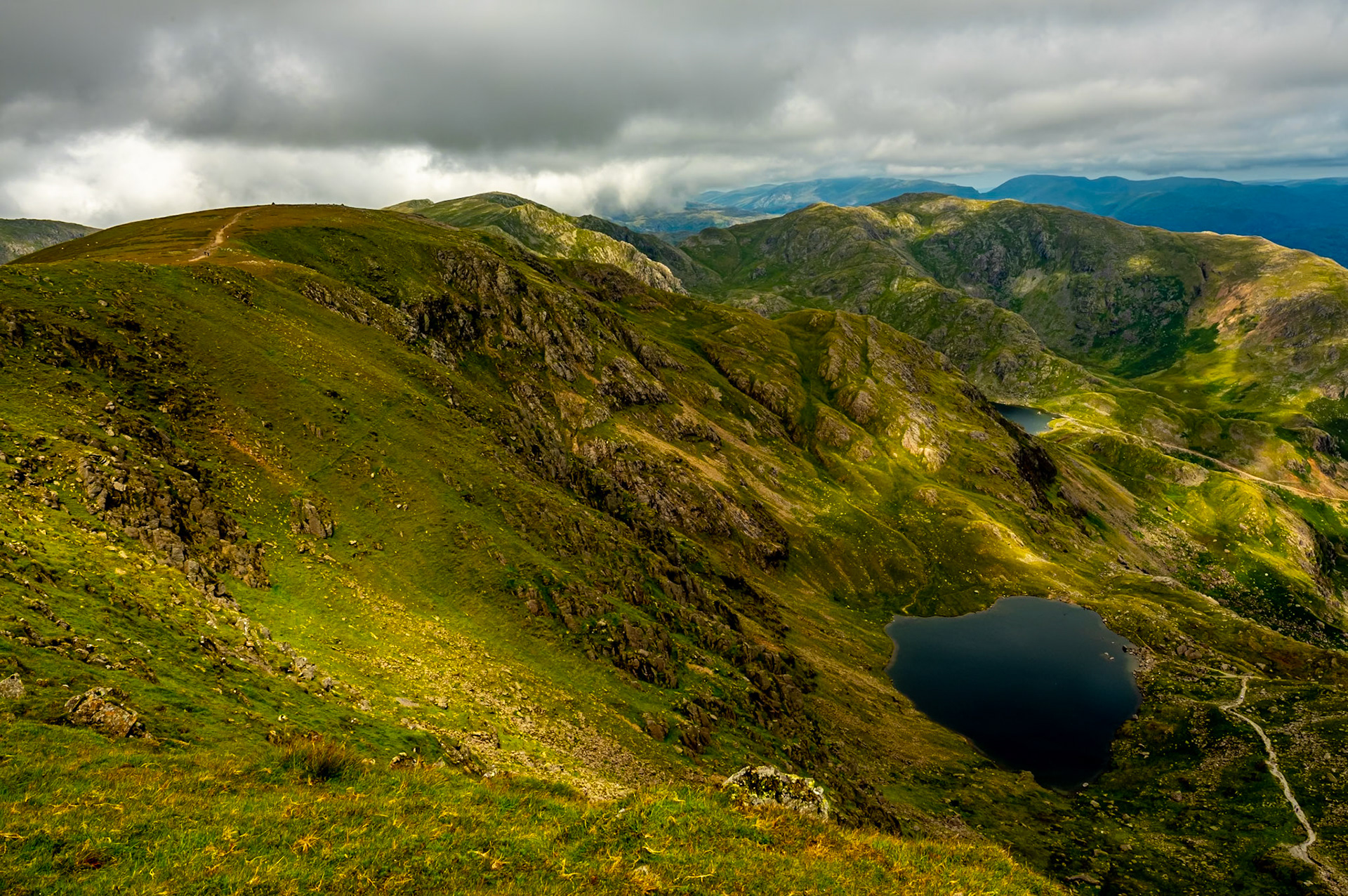 Old Man Coniston, Lake District. UK
