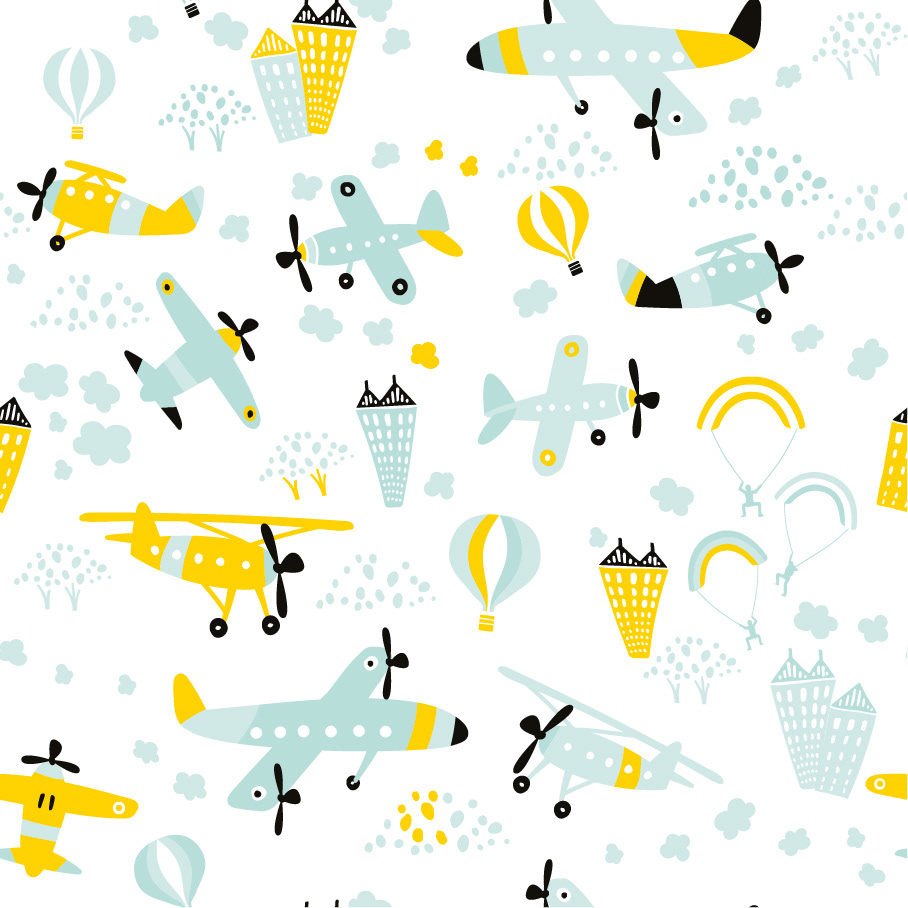 Boys fabric design for client