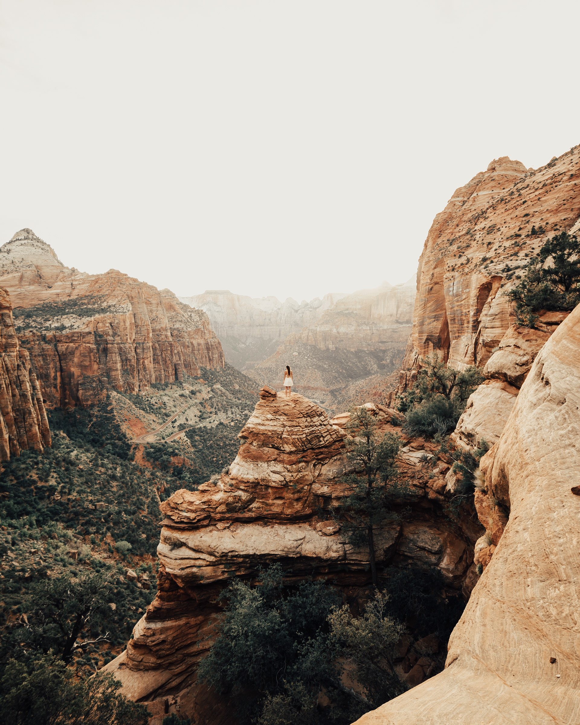 Meg at Canyon Overlook