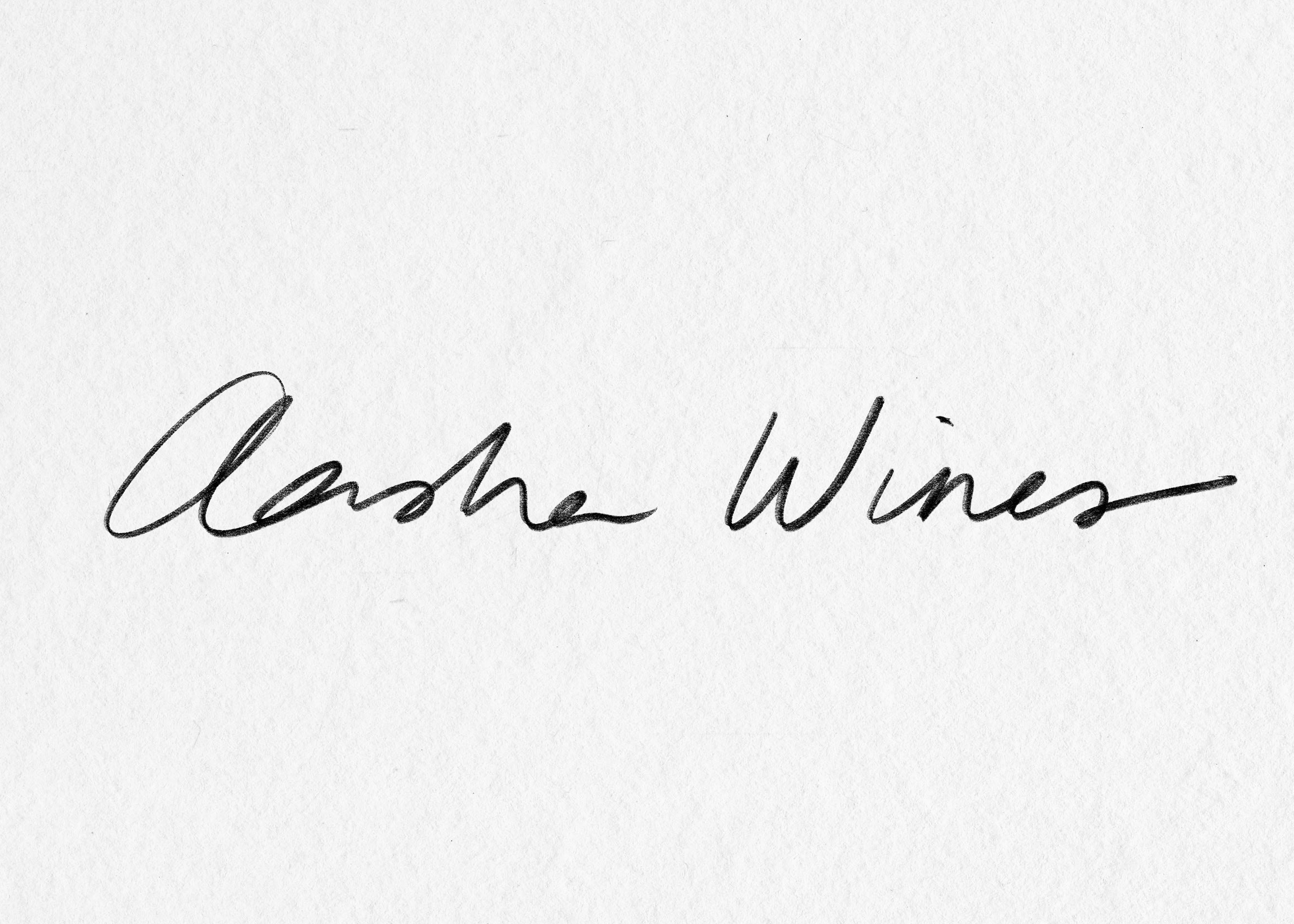AASHA Wines - Wordmark Design