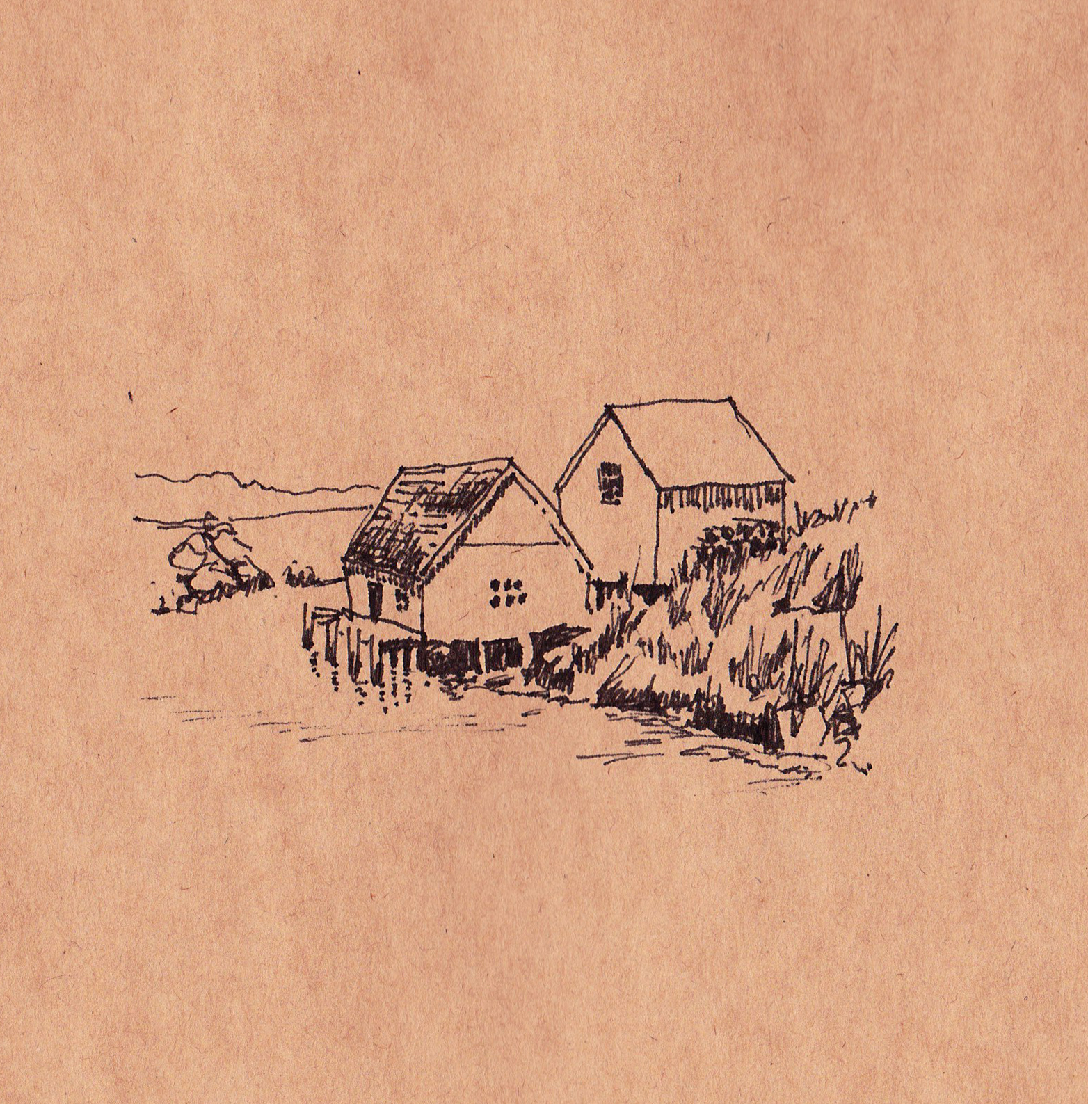 Travel Sketch - Lunenburg
