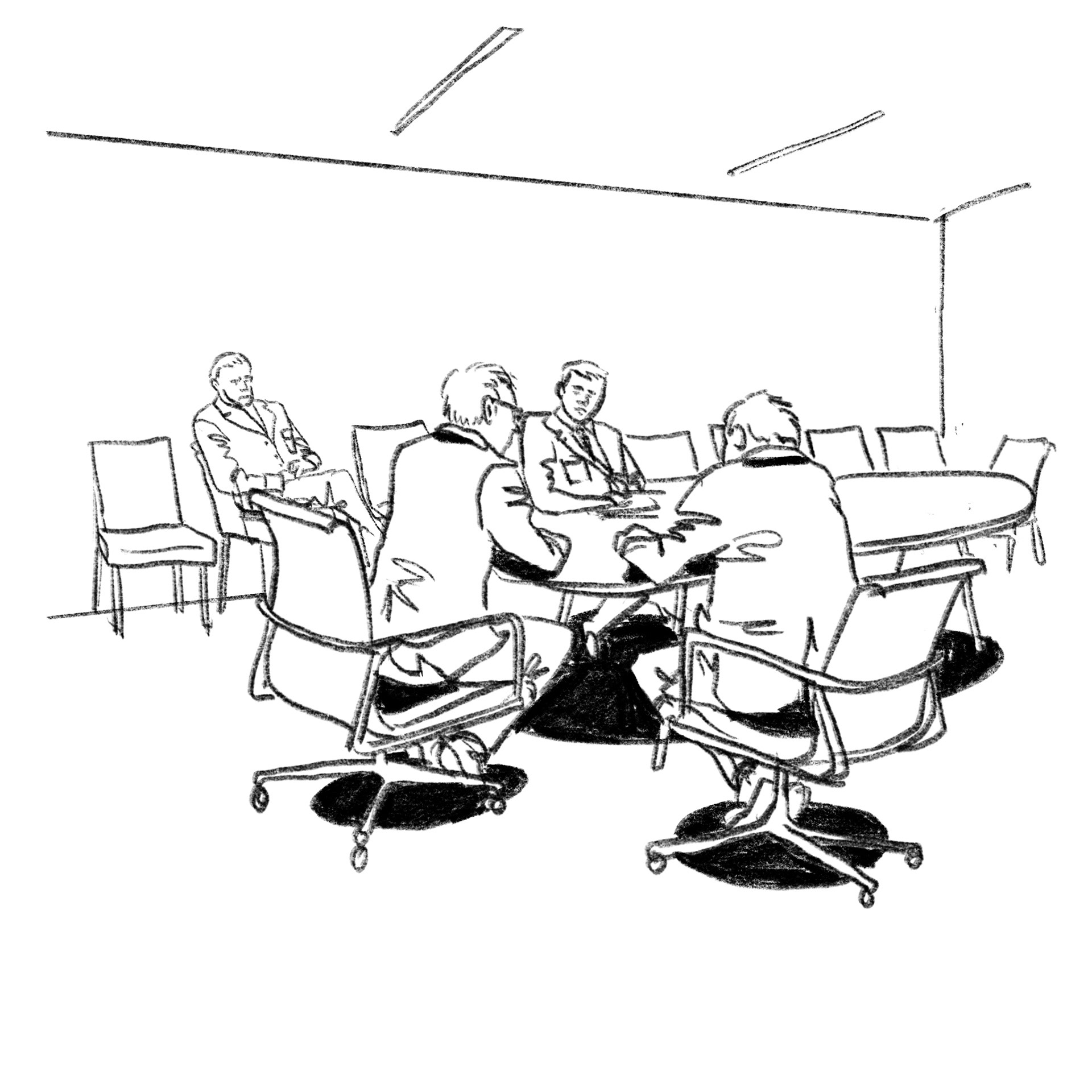 The Other Topic Editorial - Boardroom meeting