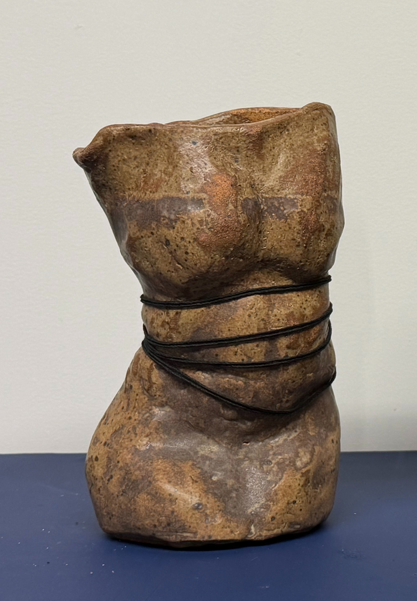Megan McGough Christian Torso 2 Ceramic, 7 inches tall