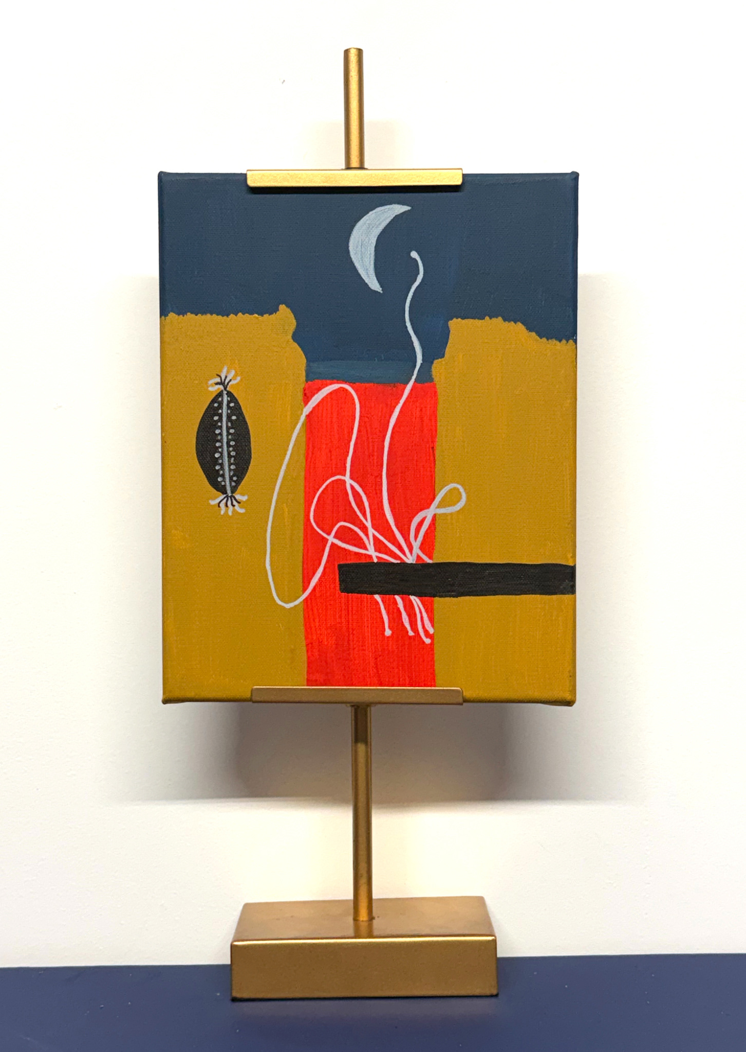 Deborah Greel Untitled Acrylic on Canvas, 10x8 inches
