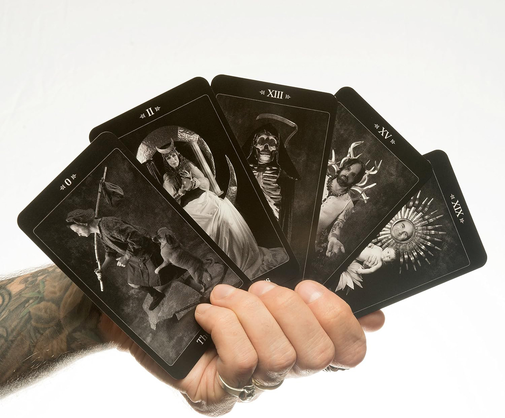 James Bostick Salem Arcanum Tarot Photography, 22 Major Arcana Cards