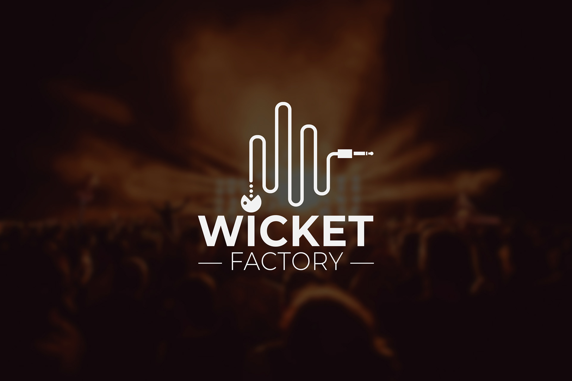 logo pour wicket factory réalisé par Sheriff Paper