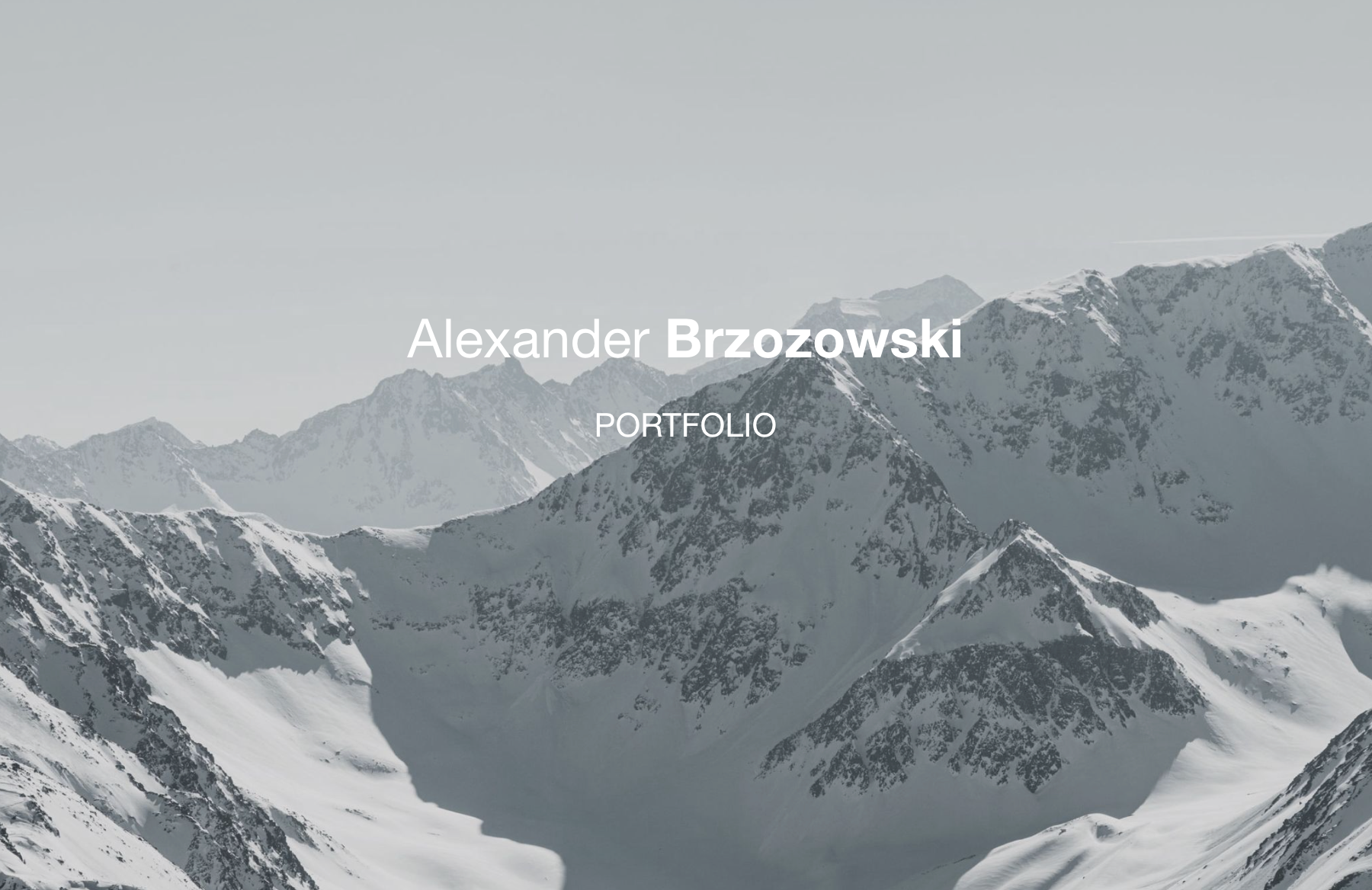 Portfolio | Alexander Brzozowski