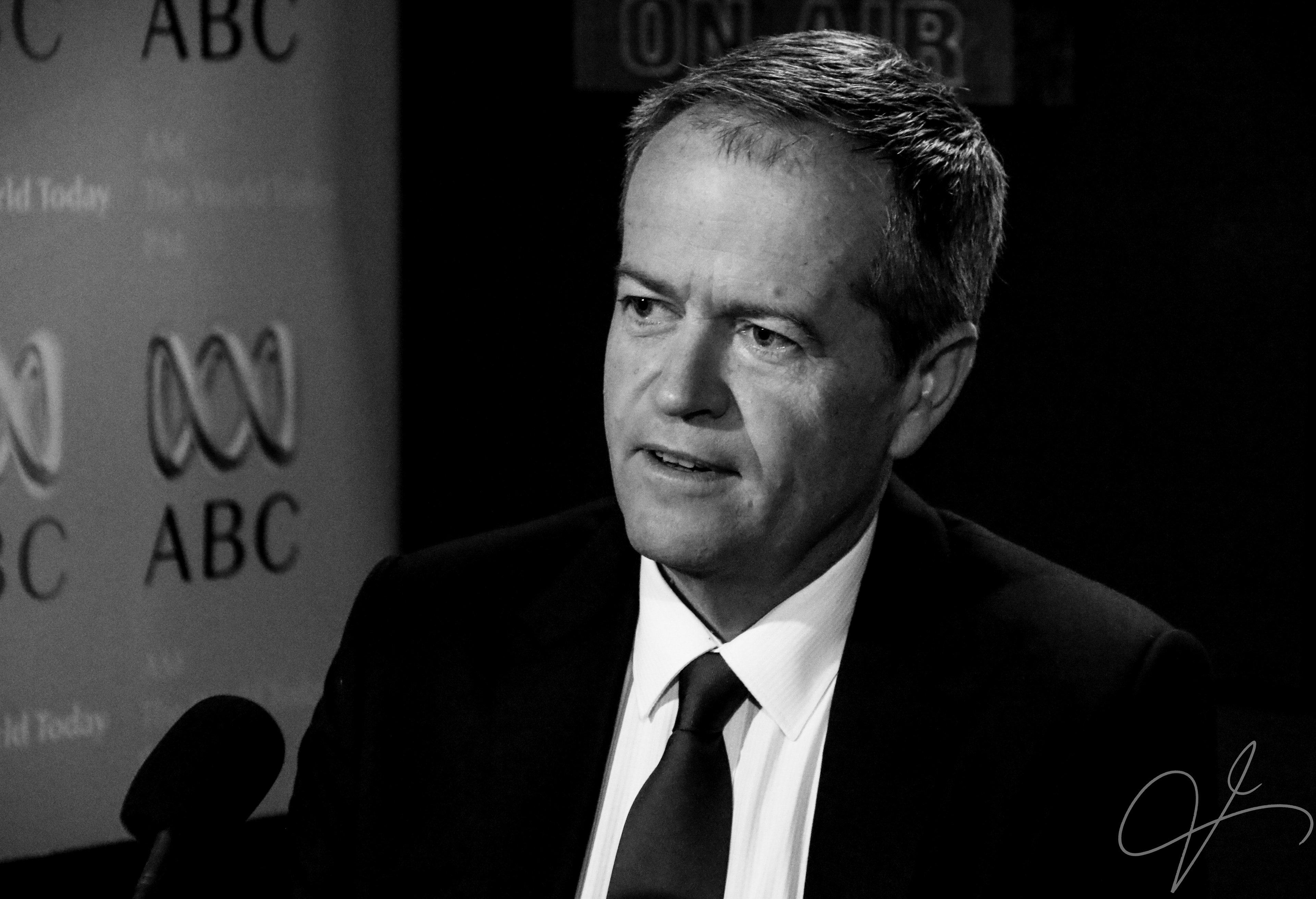 Former Opposition Leader Bill Shorten