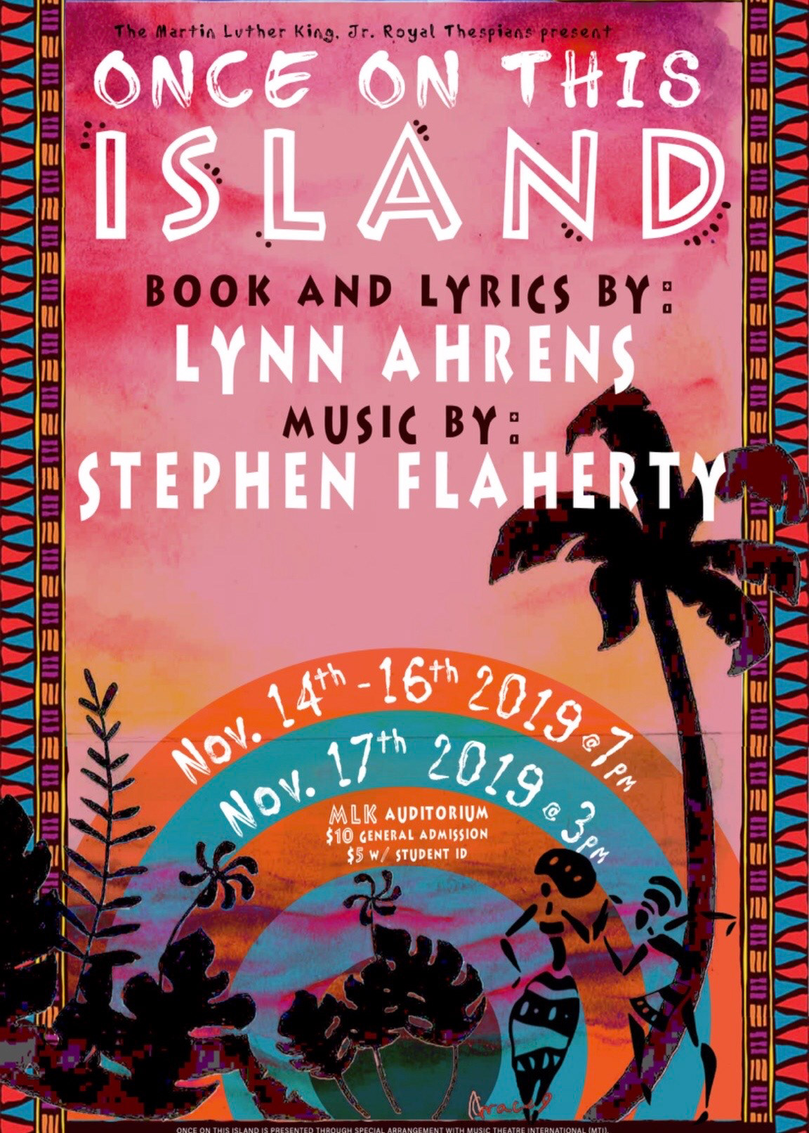 Final Poster Design Once On This Island