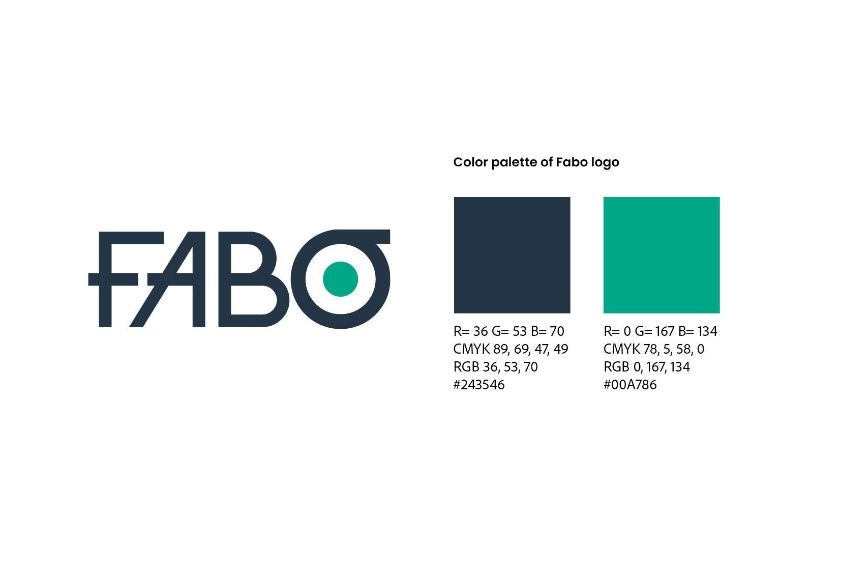 Palette logo FABO