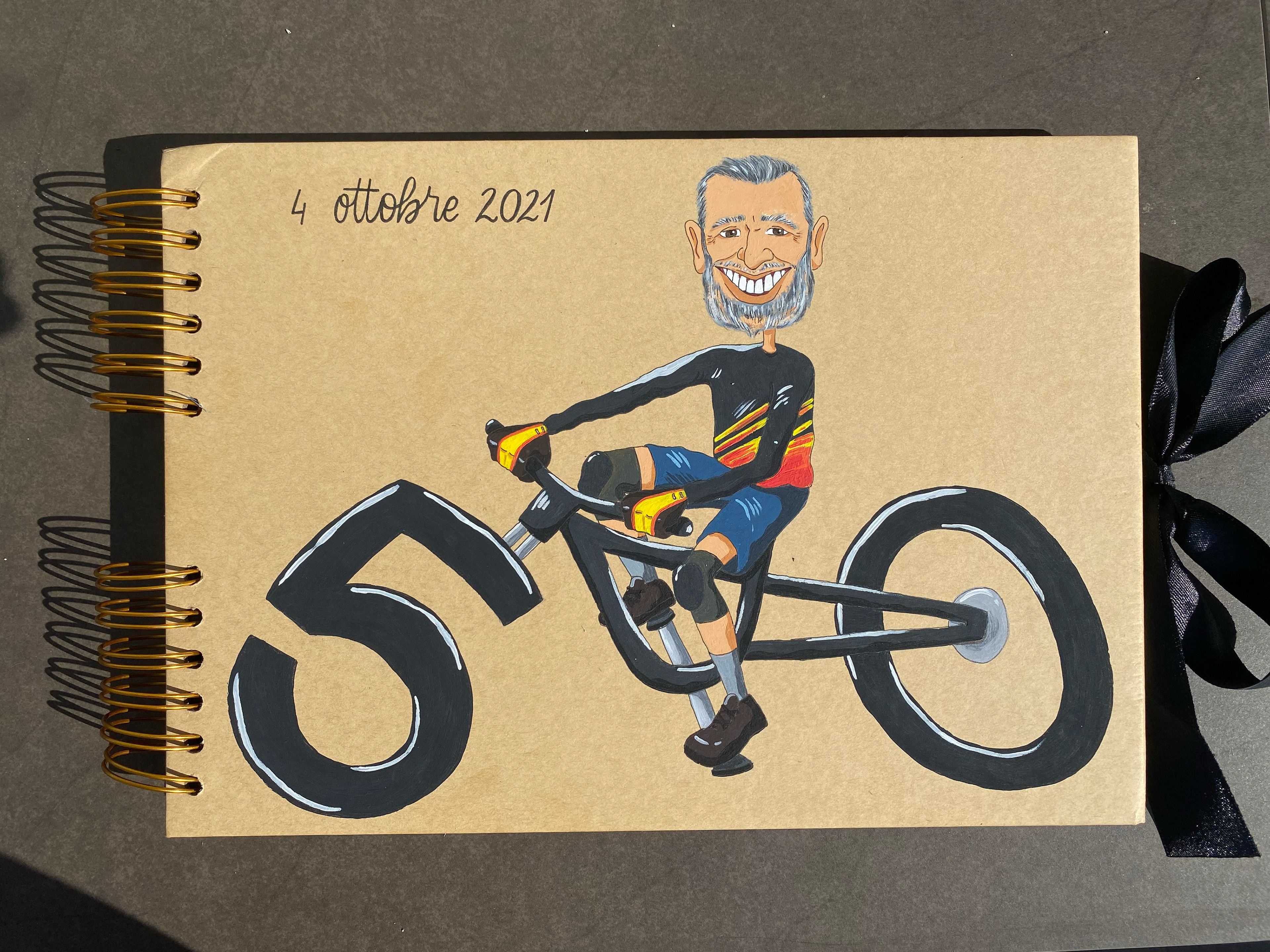 2021, illustration made with acrylic colors commissioned for a fiftieth anniversary