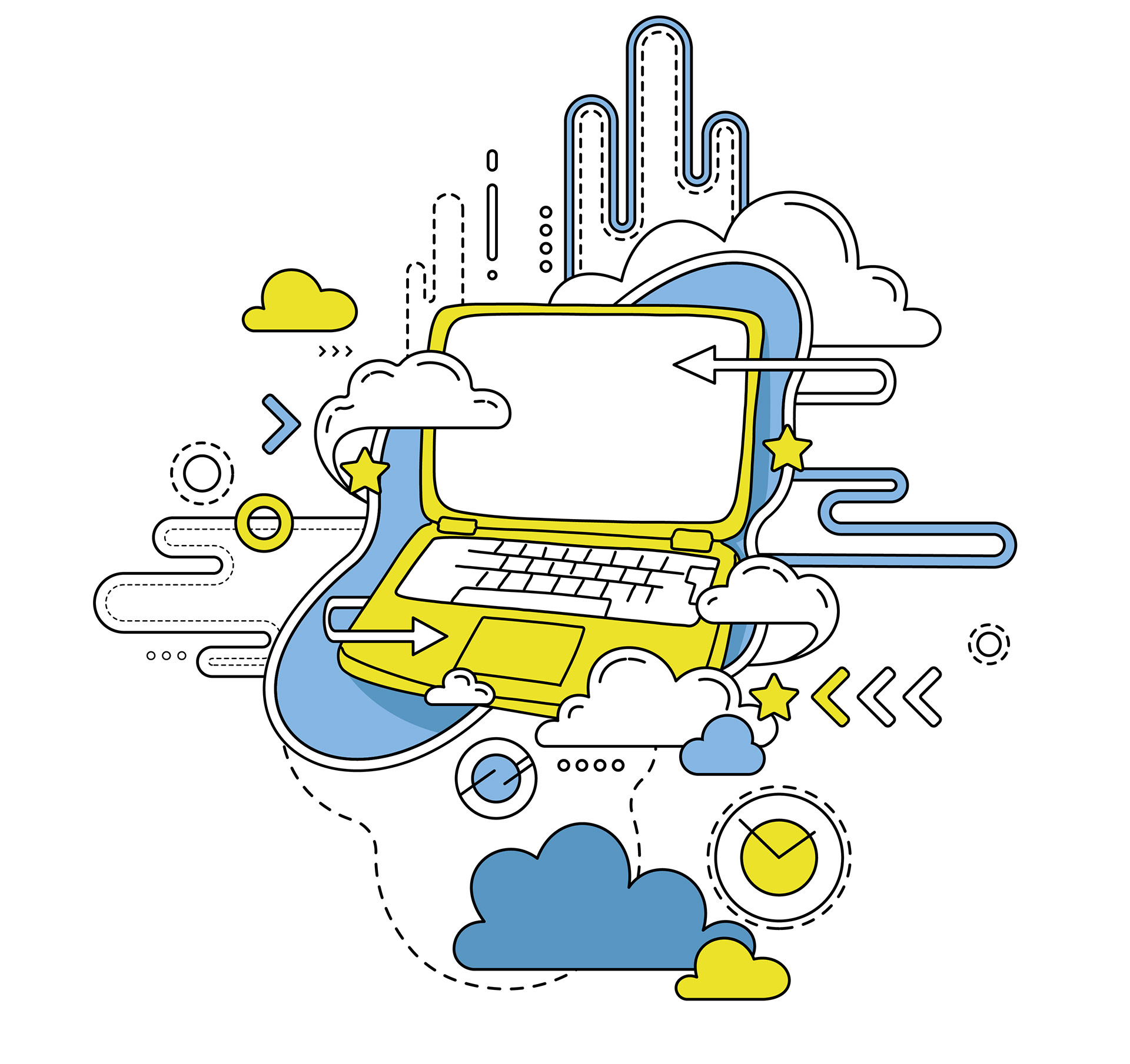 2023, illustration drawn with Illustrator