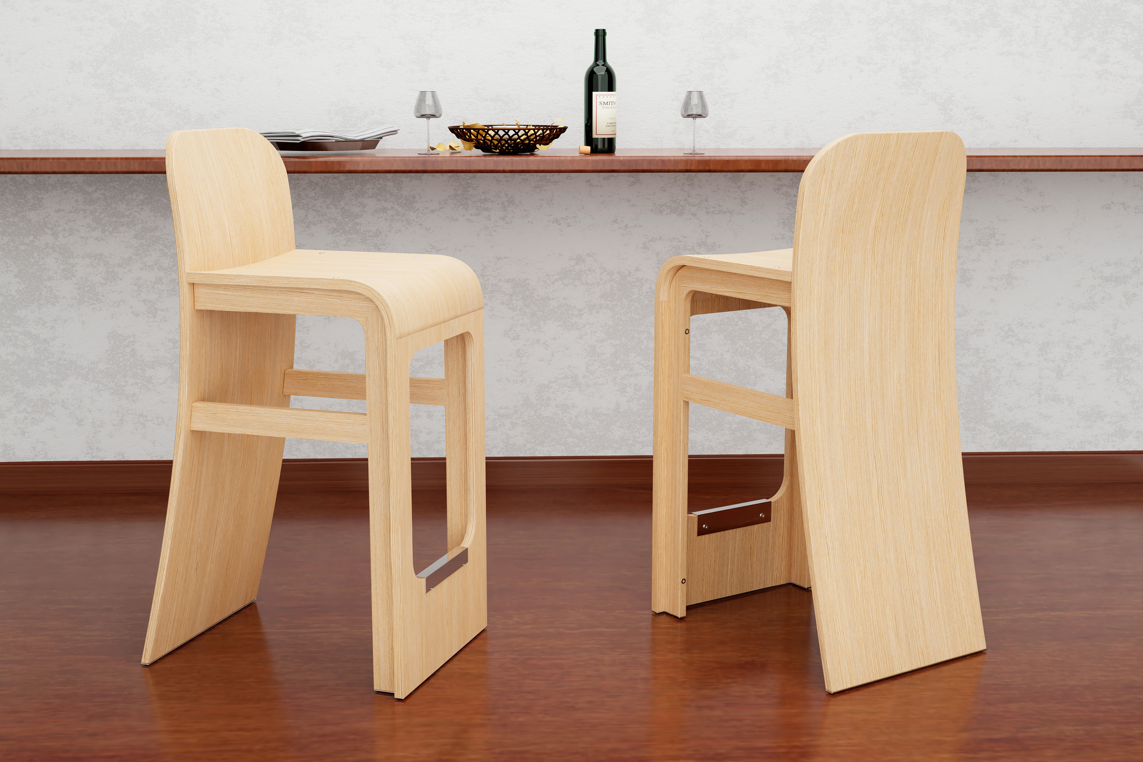 Stool in an hypothetical environment