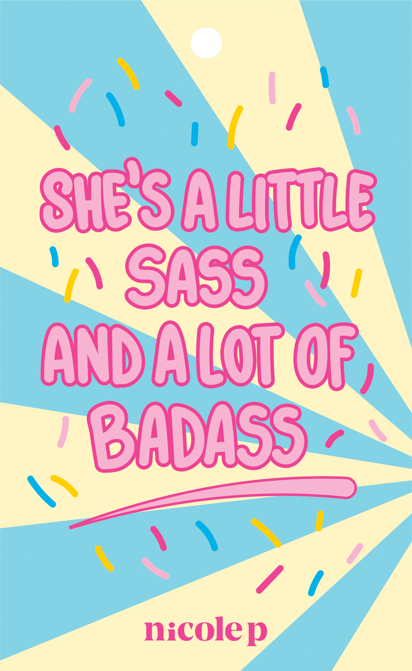 Idea graphic n. 1: Badass (back)