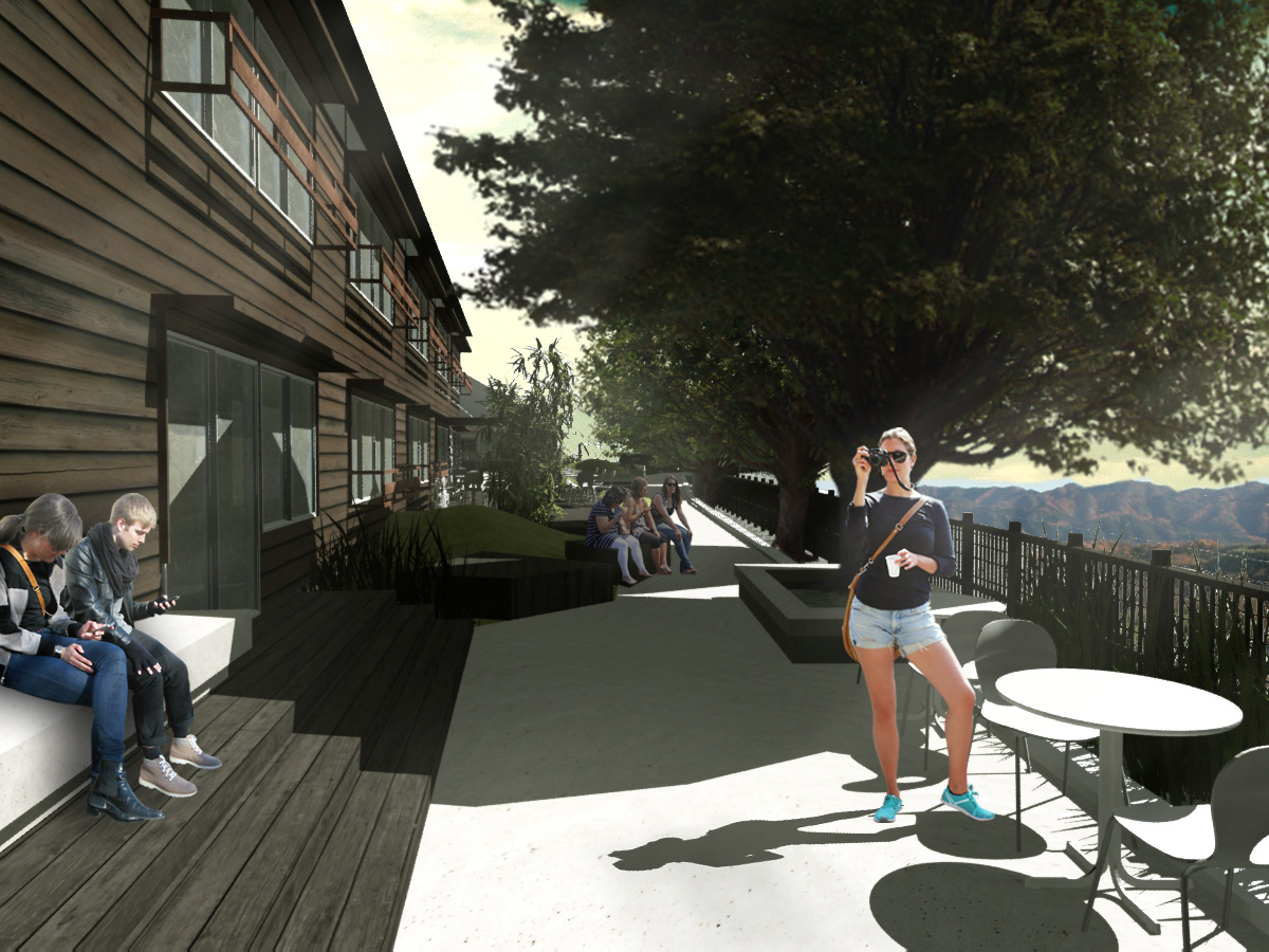 ACCOMODATION WITH NEW REST AREAS AND VIEWPOINTS