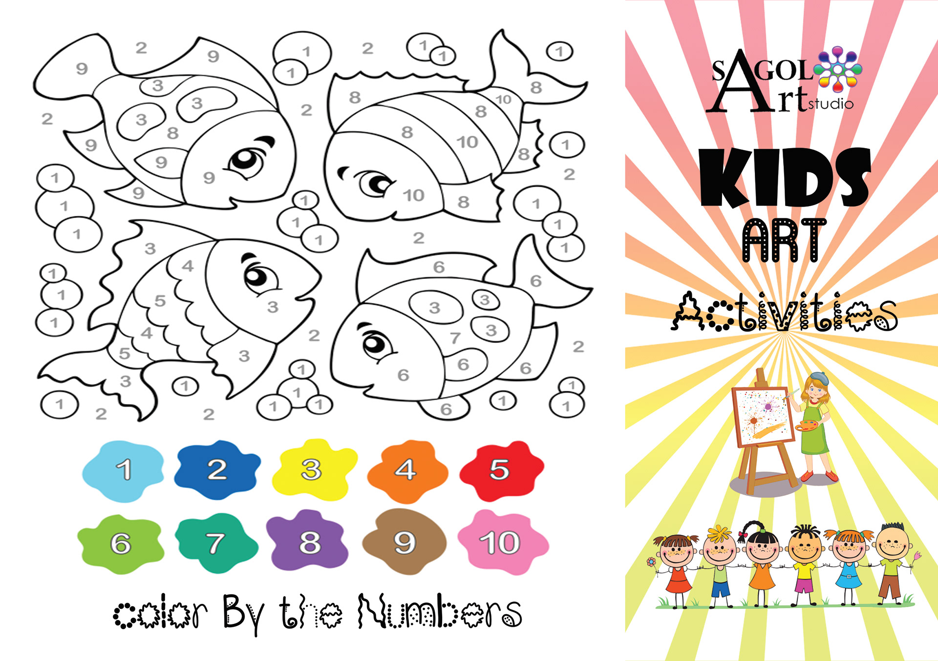 Flyer for art activities