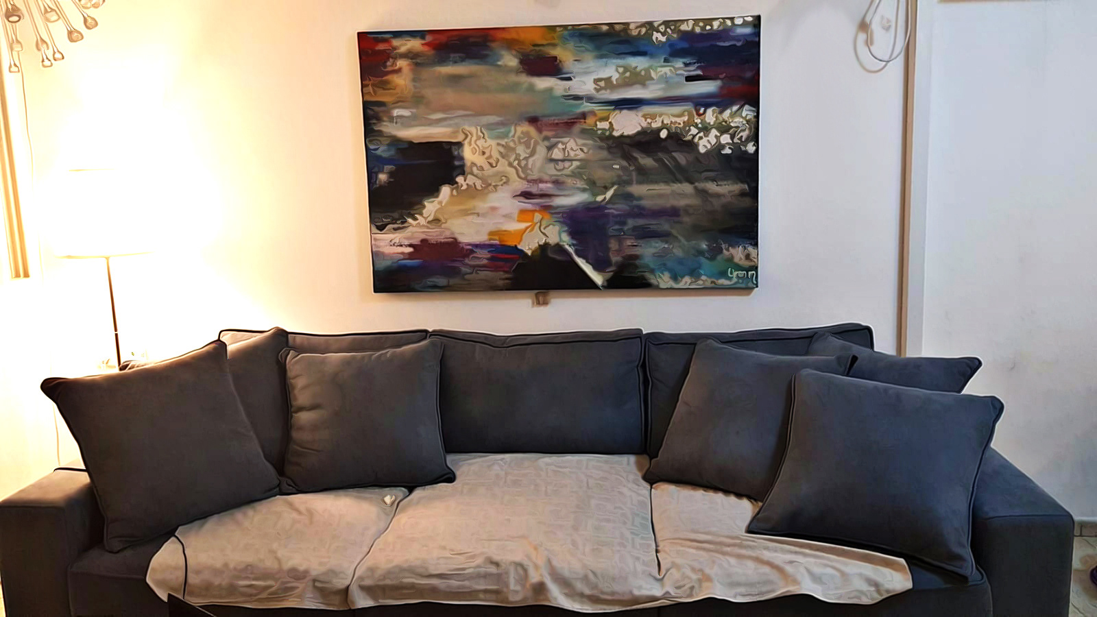 special orders abstract art on canvas