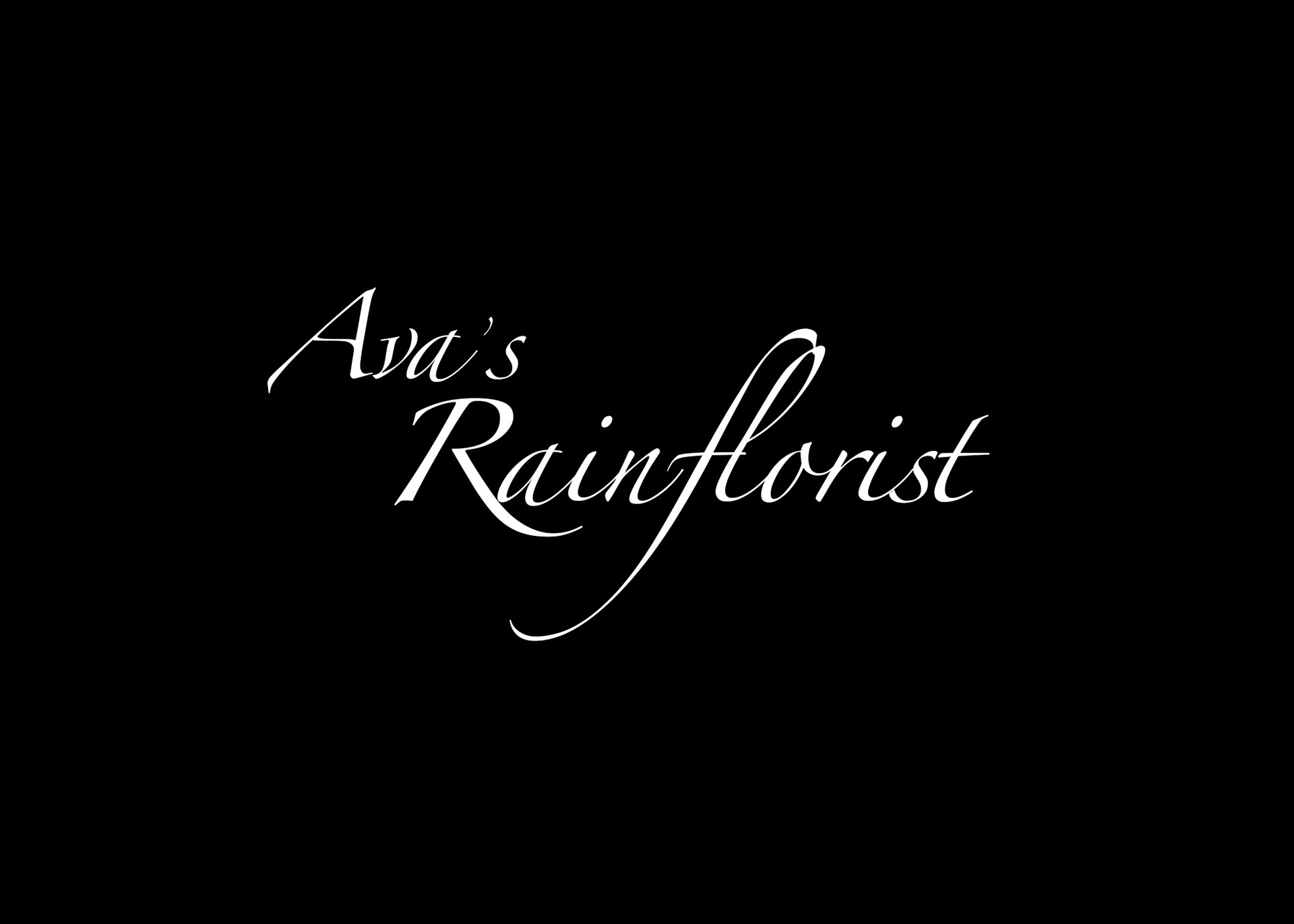 Ava's Rainflorist Logo - 2019
