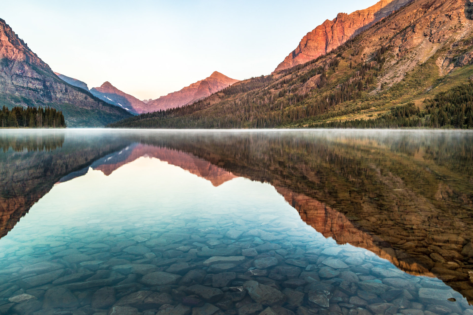 Two Medical Lake, Glacier National Park, Montana