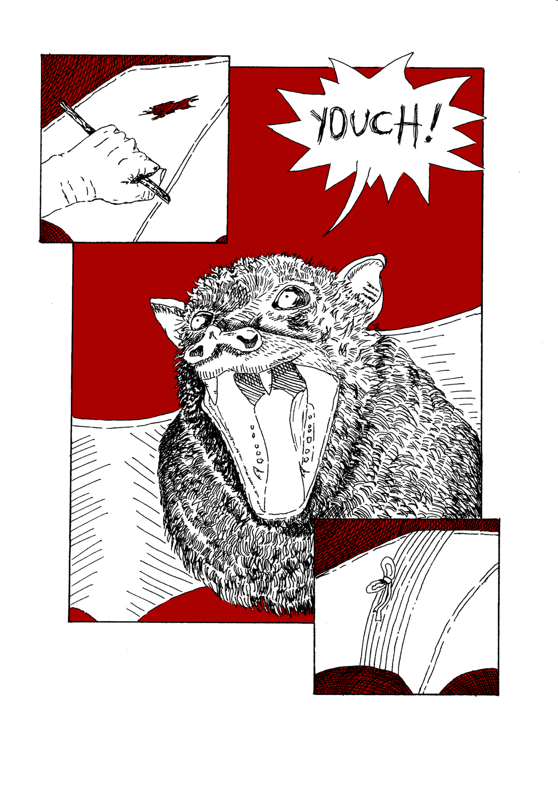 Select images from 'A Little Love Story' comic book