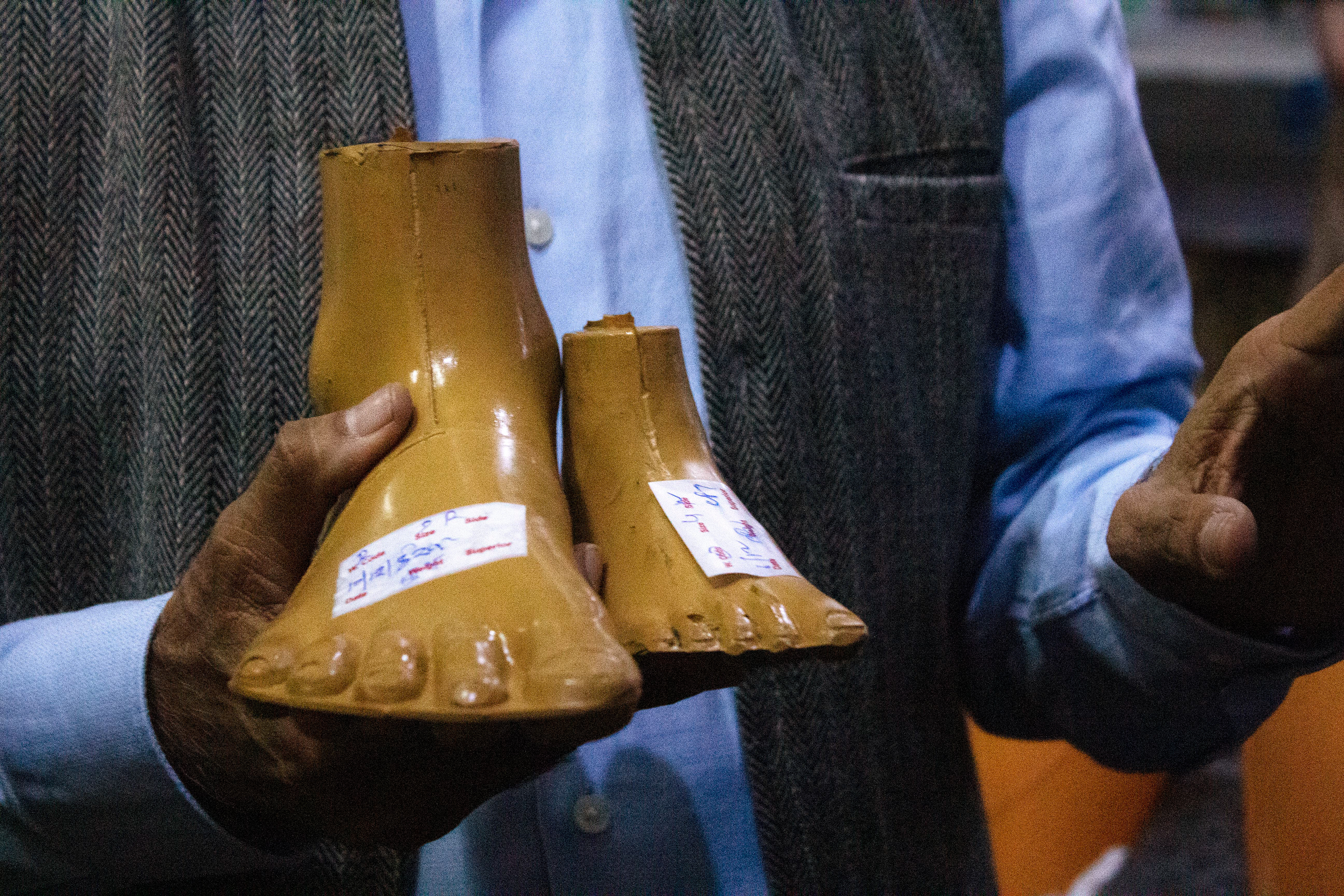 Jaipur Foot moulds