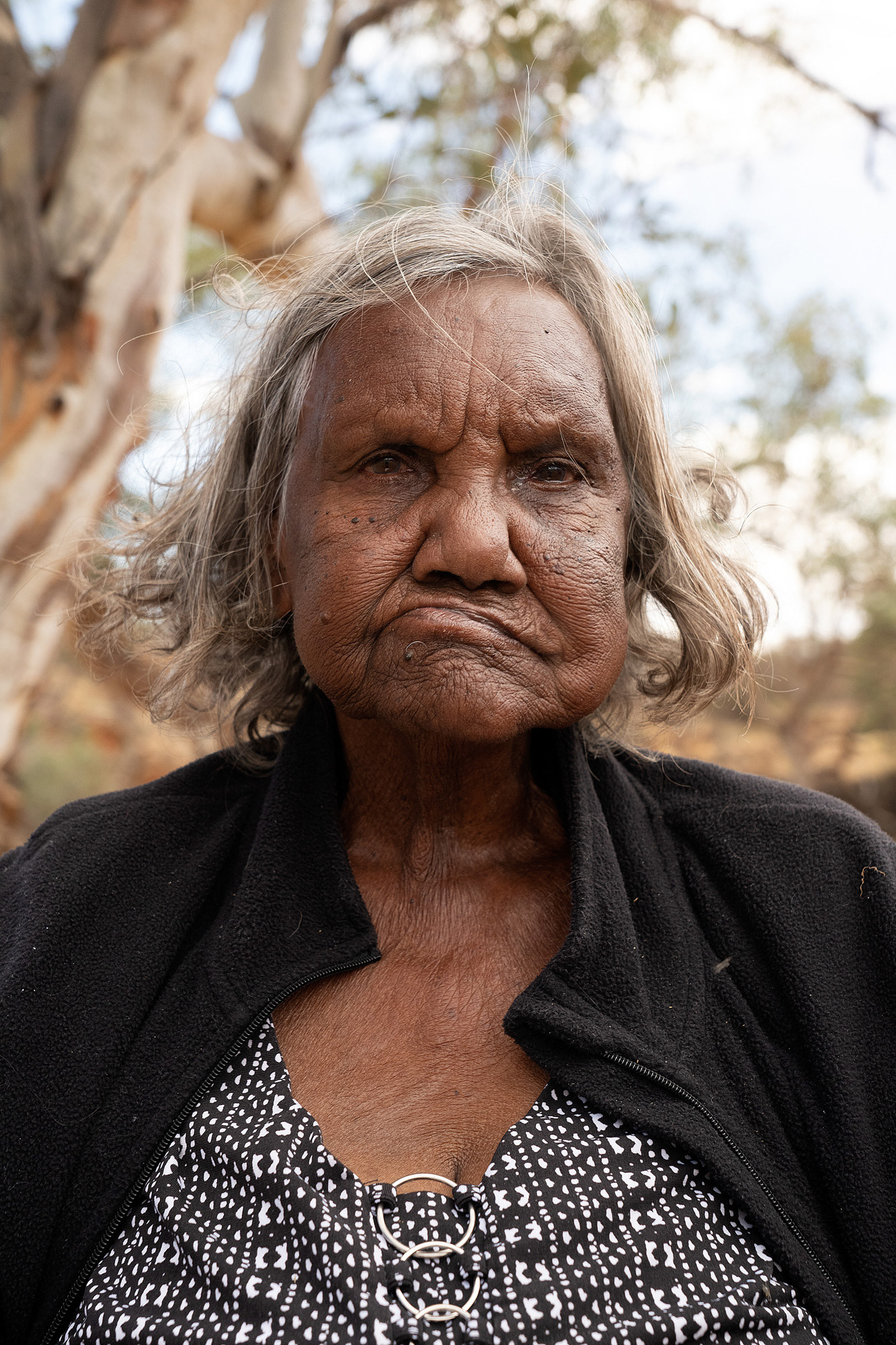 Audrey McCormack, from the Mukaringa family of the Arrernte Nation.