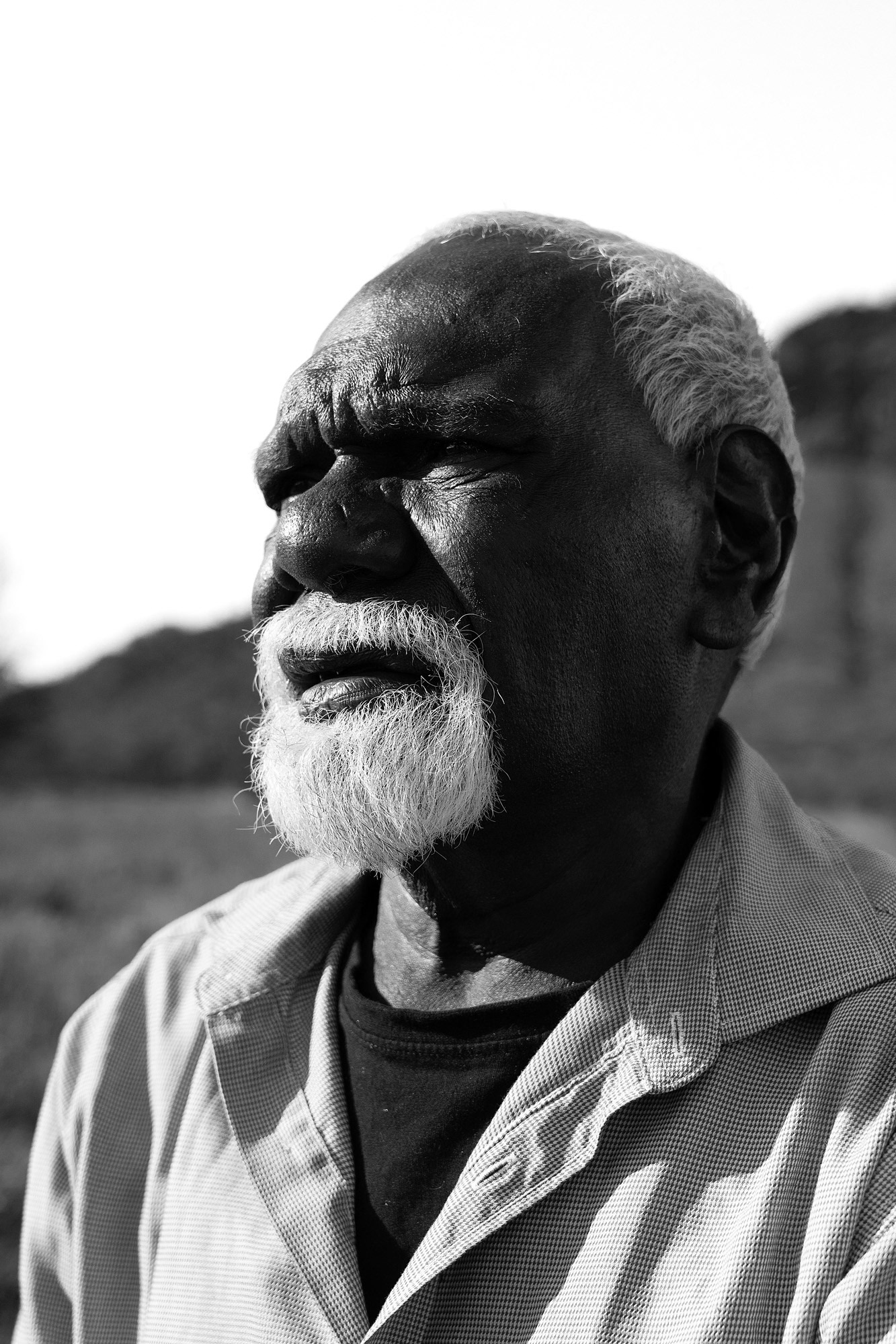 Robin Japanangka Granites, a Warlpiri man from Yuendumu.