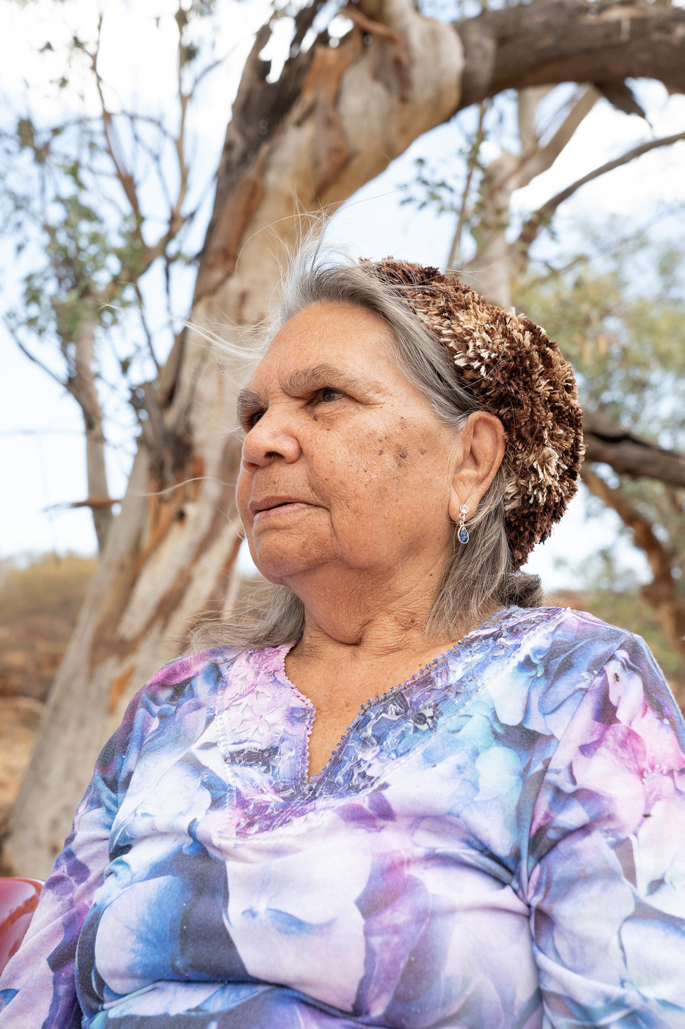 Elaine Stuart, from the Mukaringa family of the Arrernte Nation.