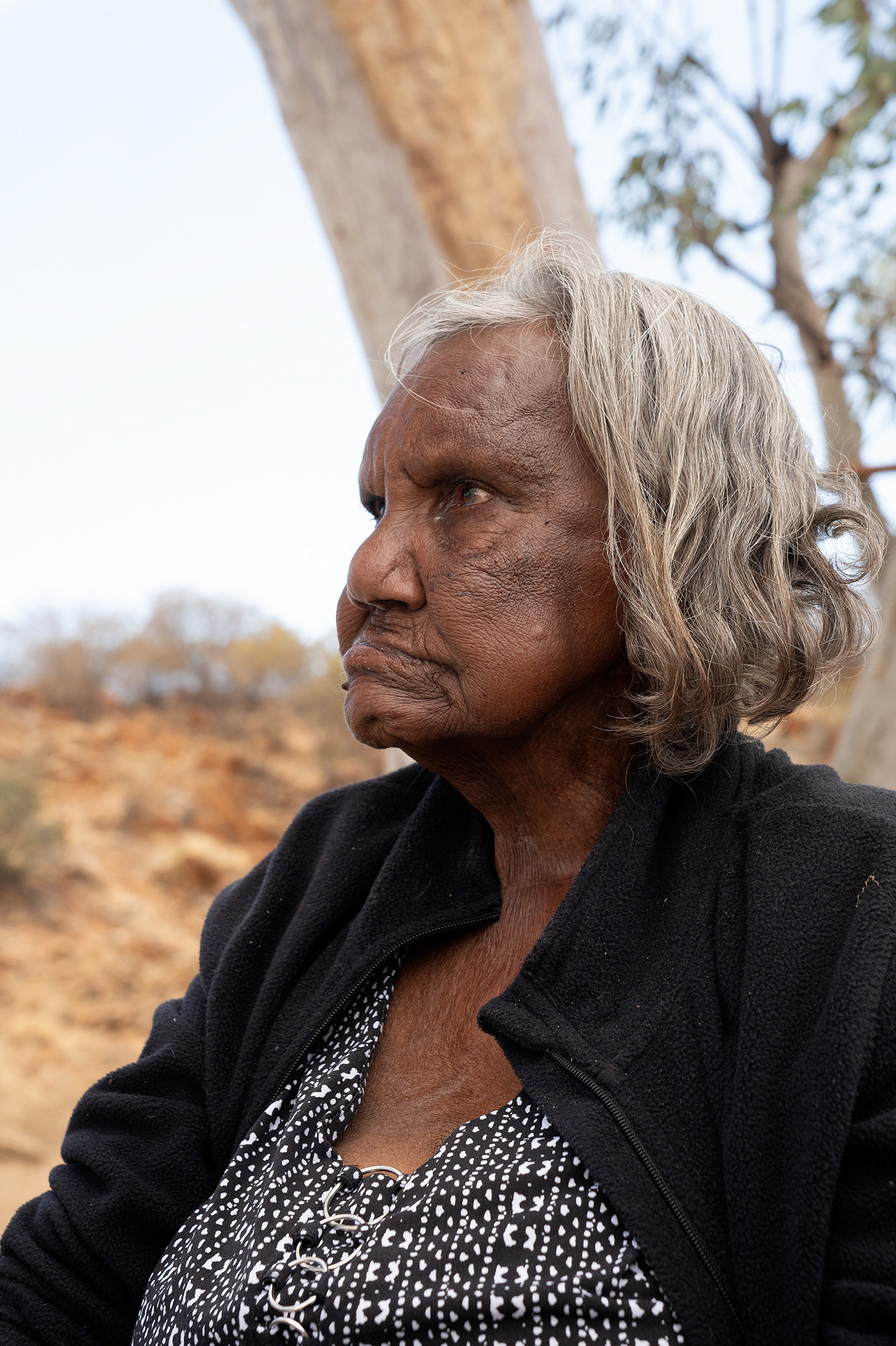 Audrey McCormack, from the Mukaringa family of the Arrernte Nation.