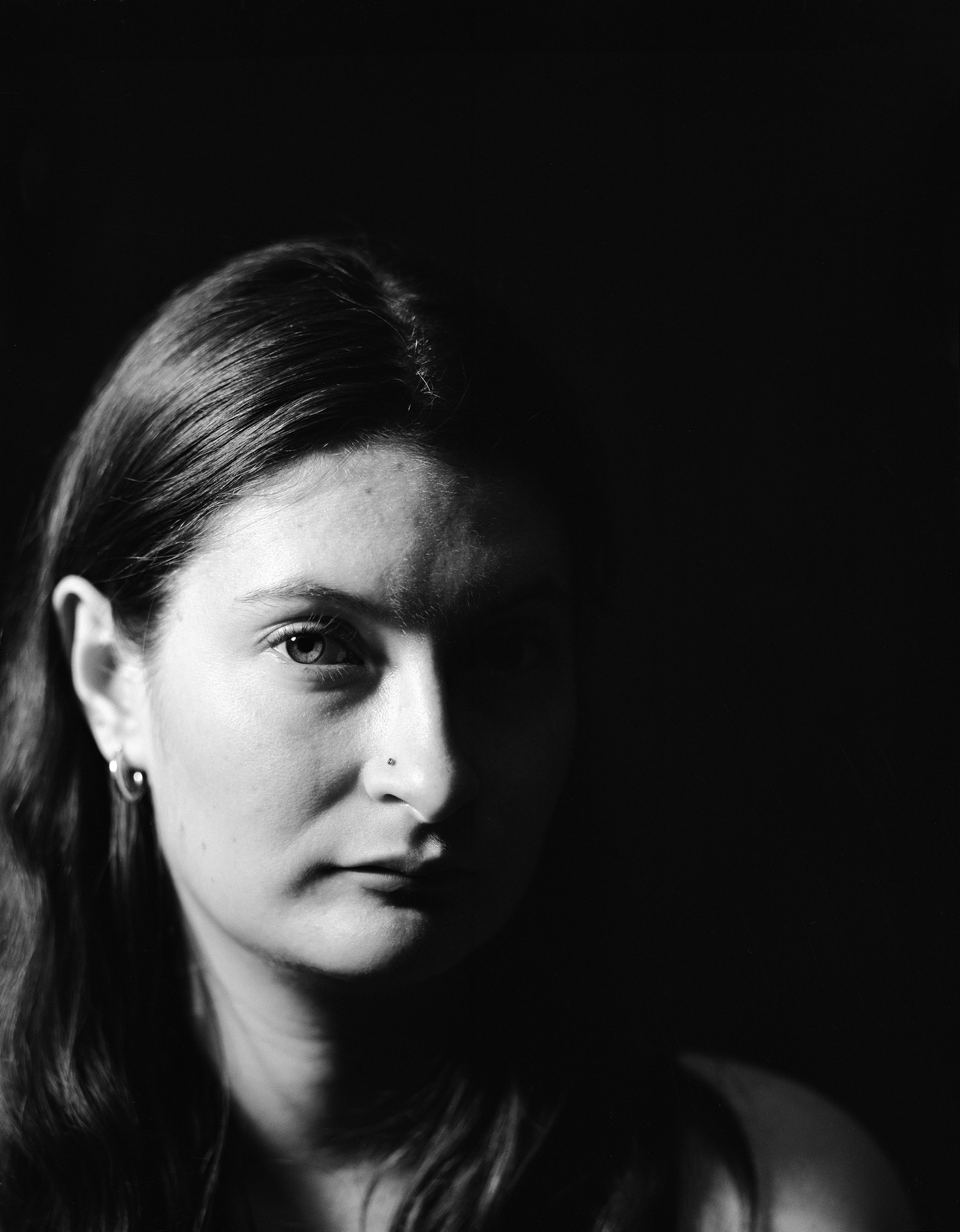 Self portrait (4x5 large format film)