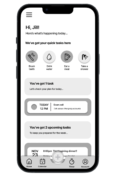 gif of creating an event
