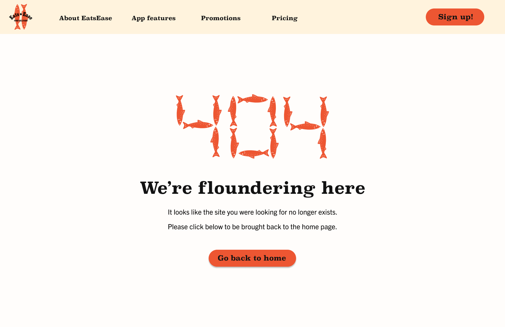 404 error page