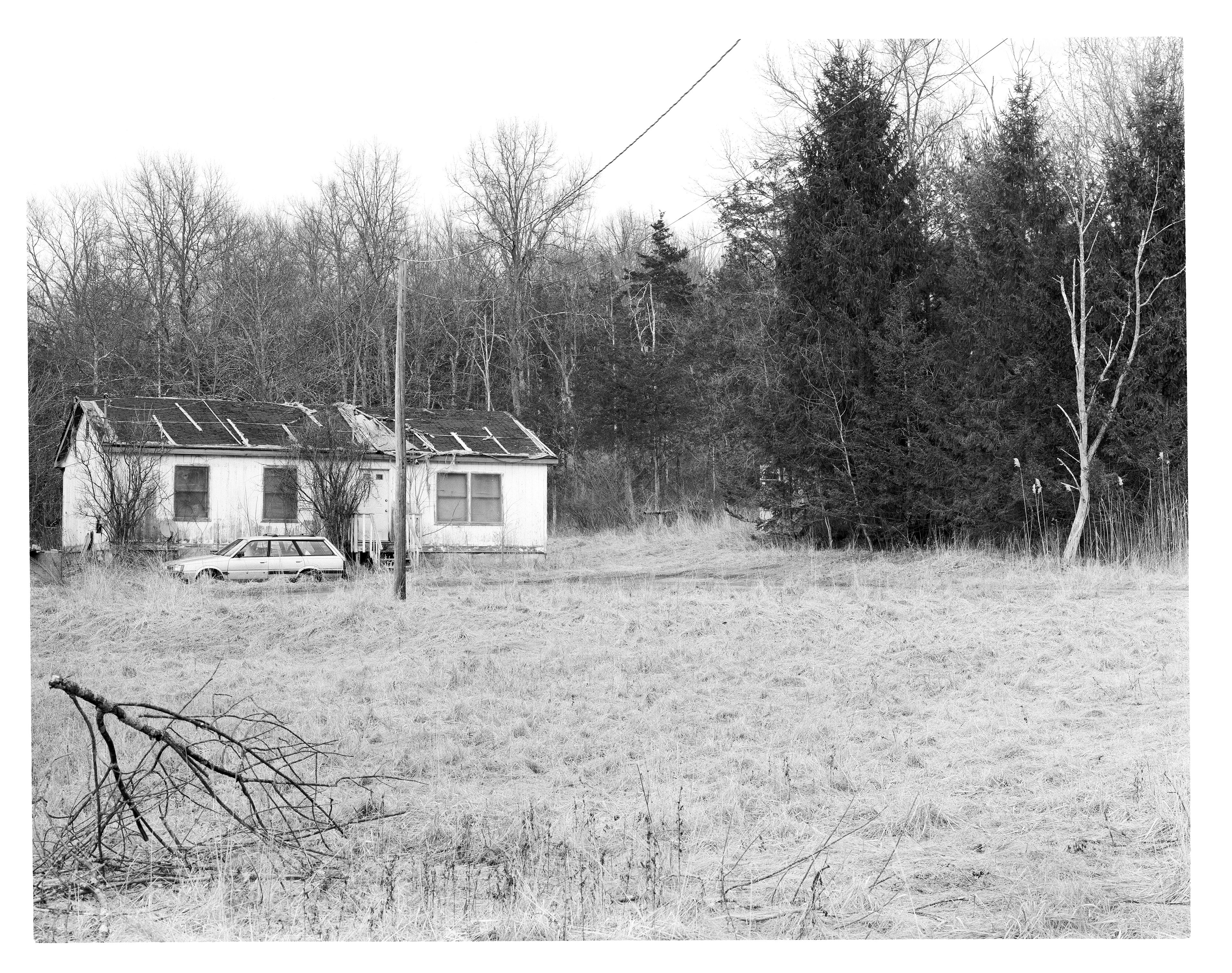 Abandoned house (4x5 large format film)