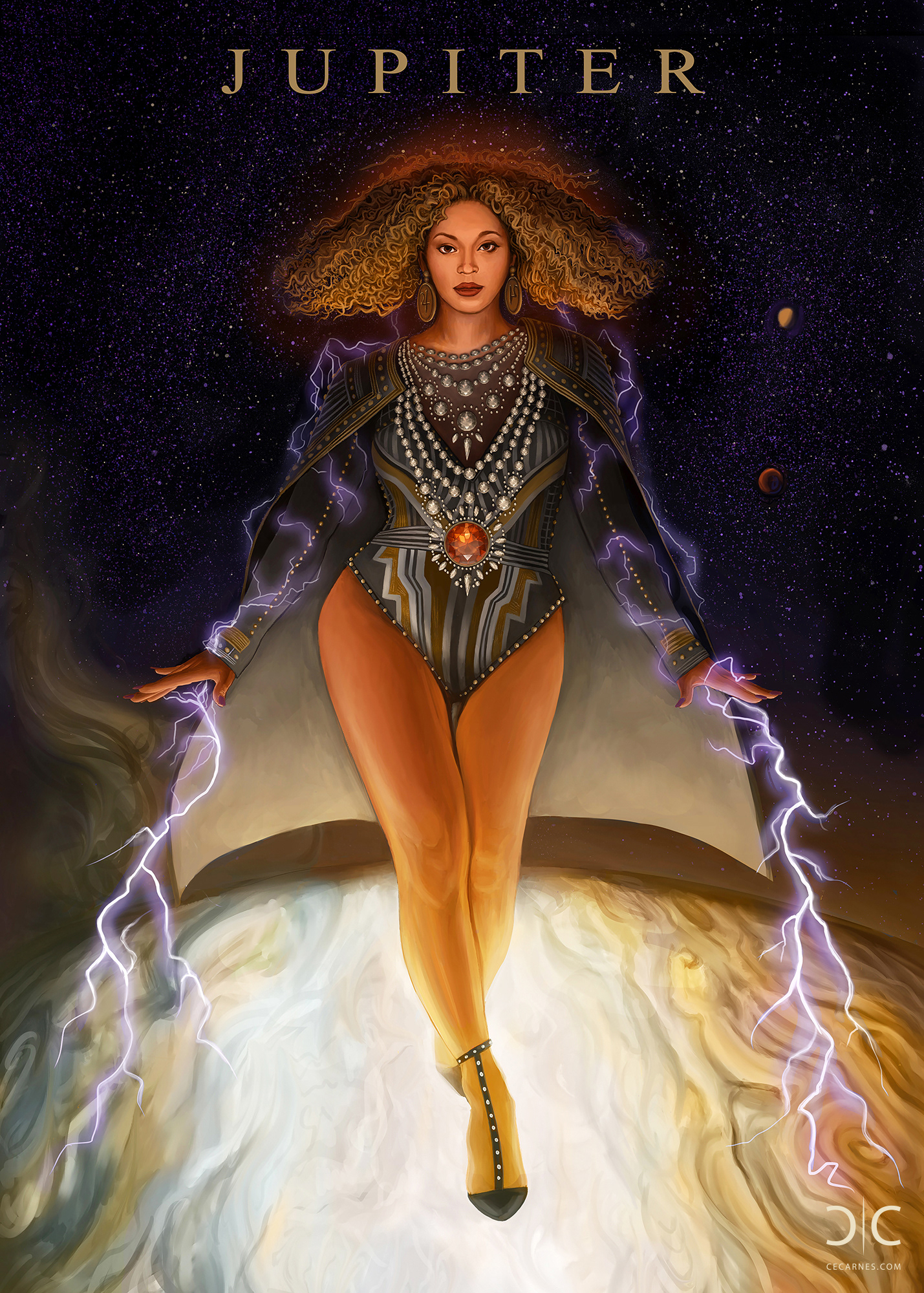 Beyoncé as Jupiter