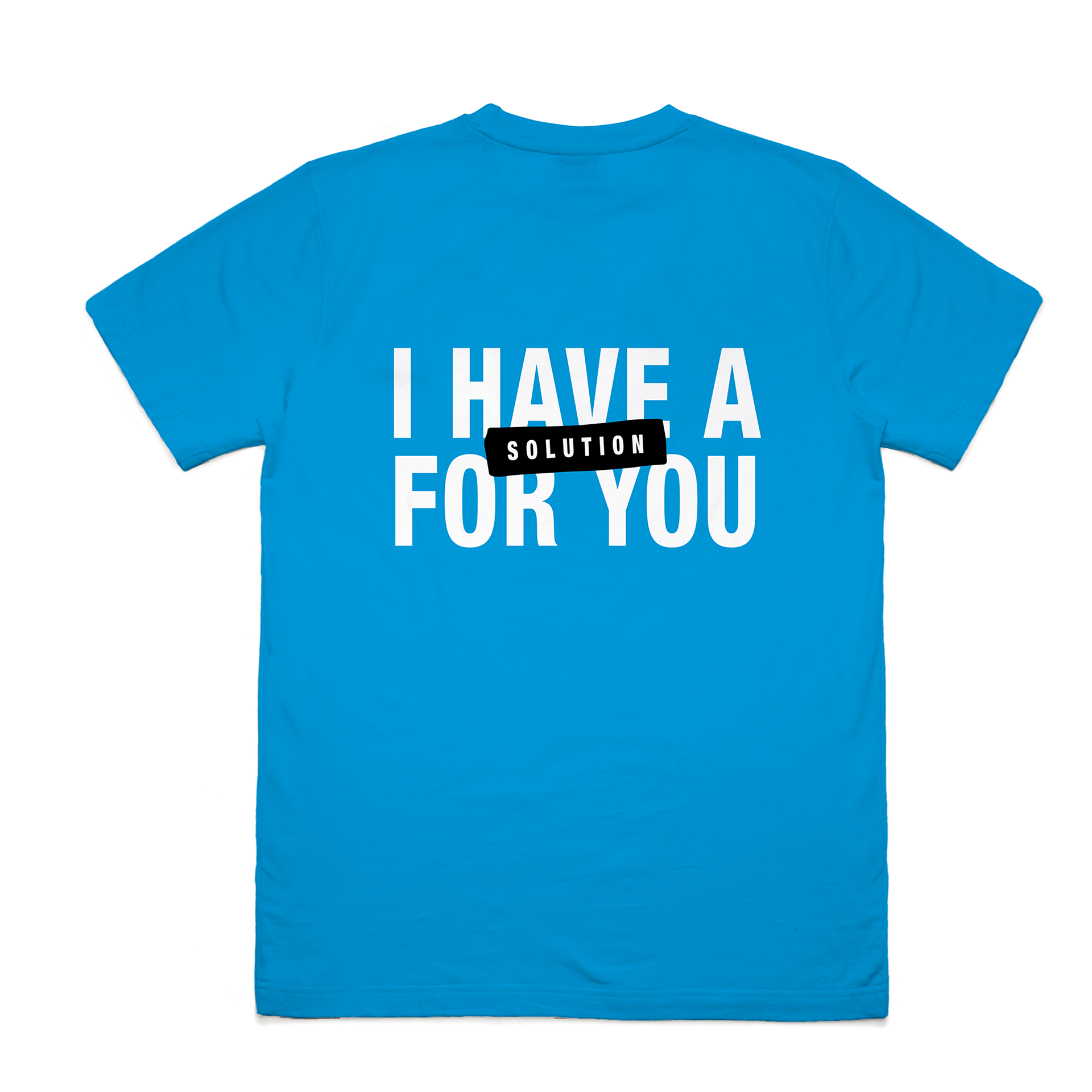 (Back) Design 3 on Blue