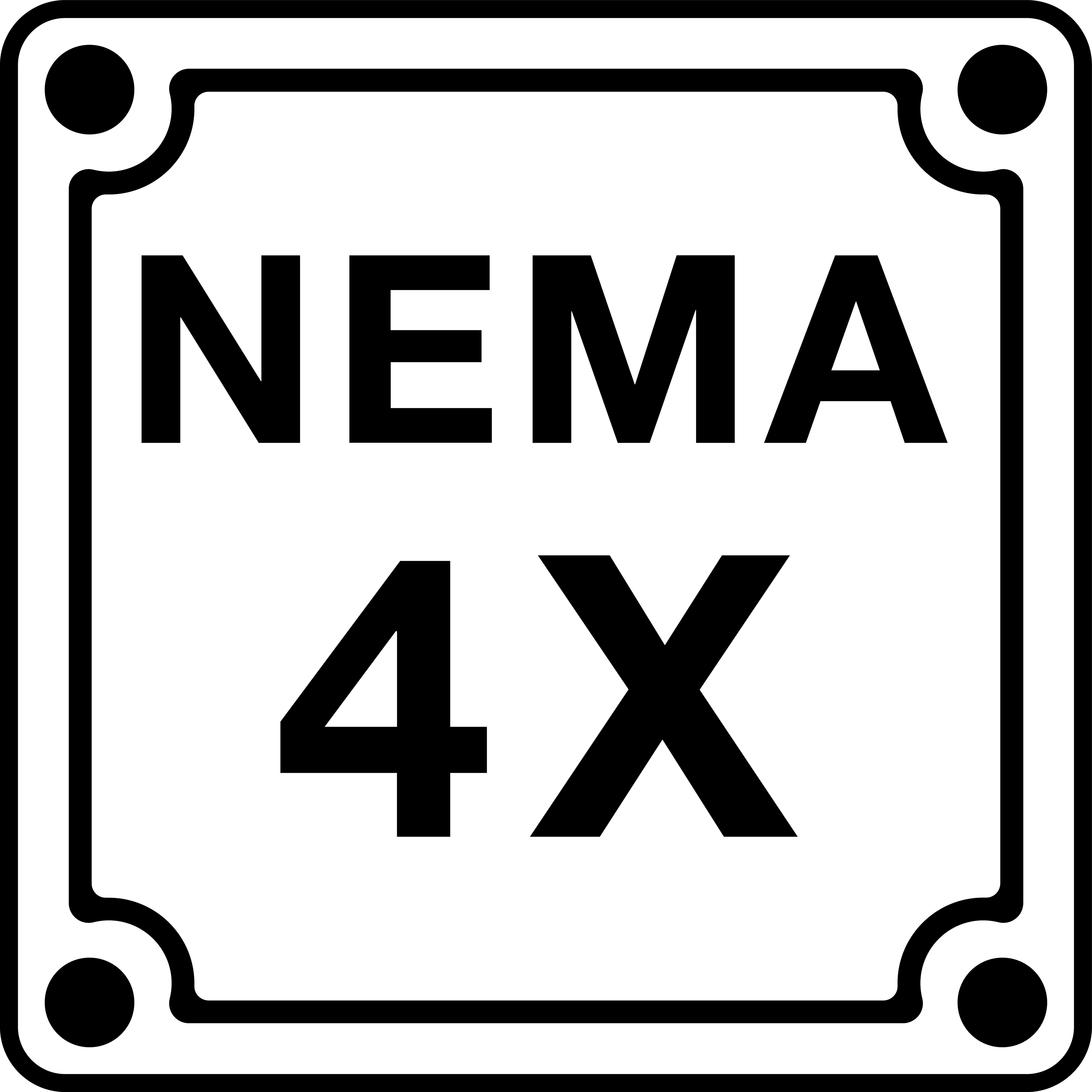 NEMA 4X Certified Icon