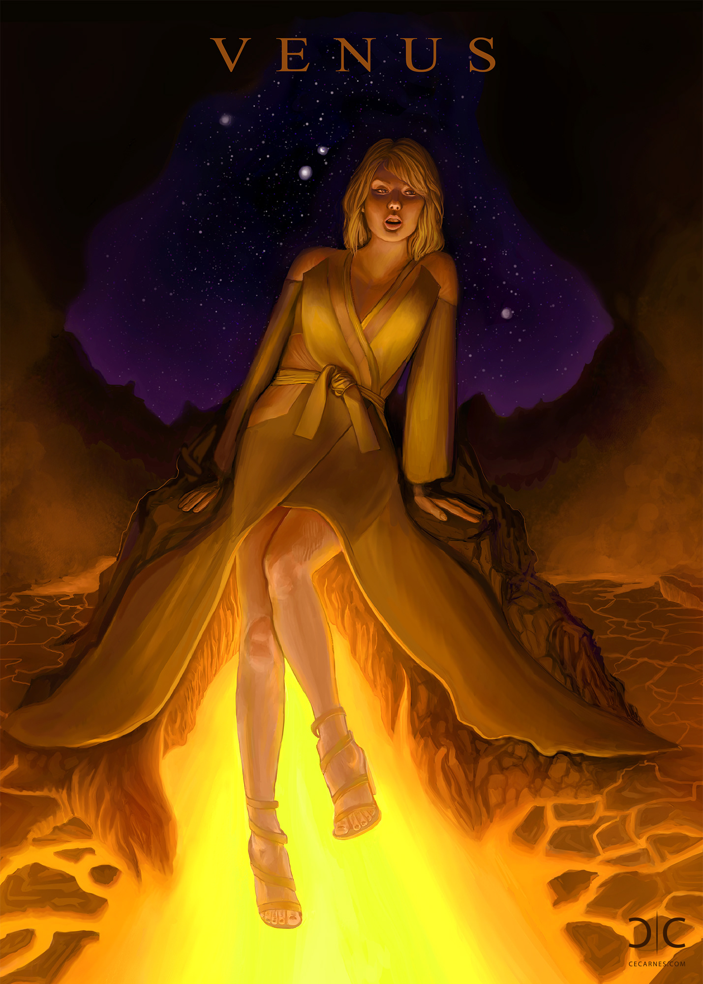 Taylor Swift as Venus