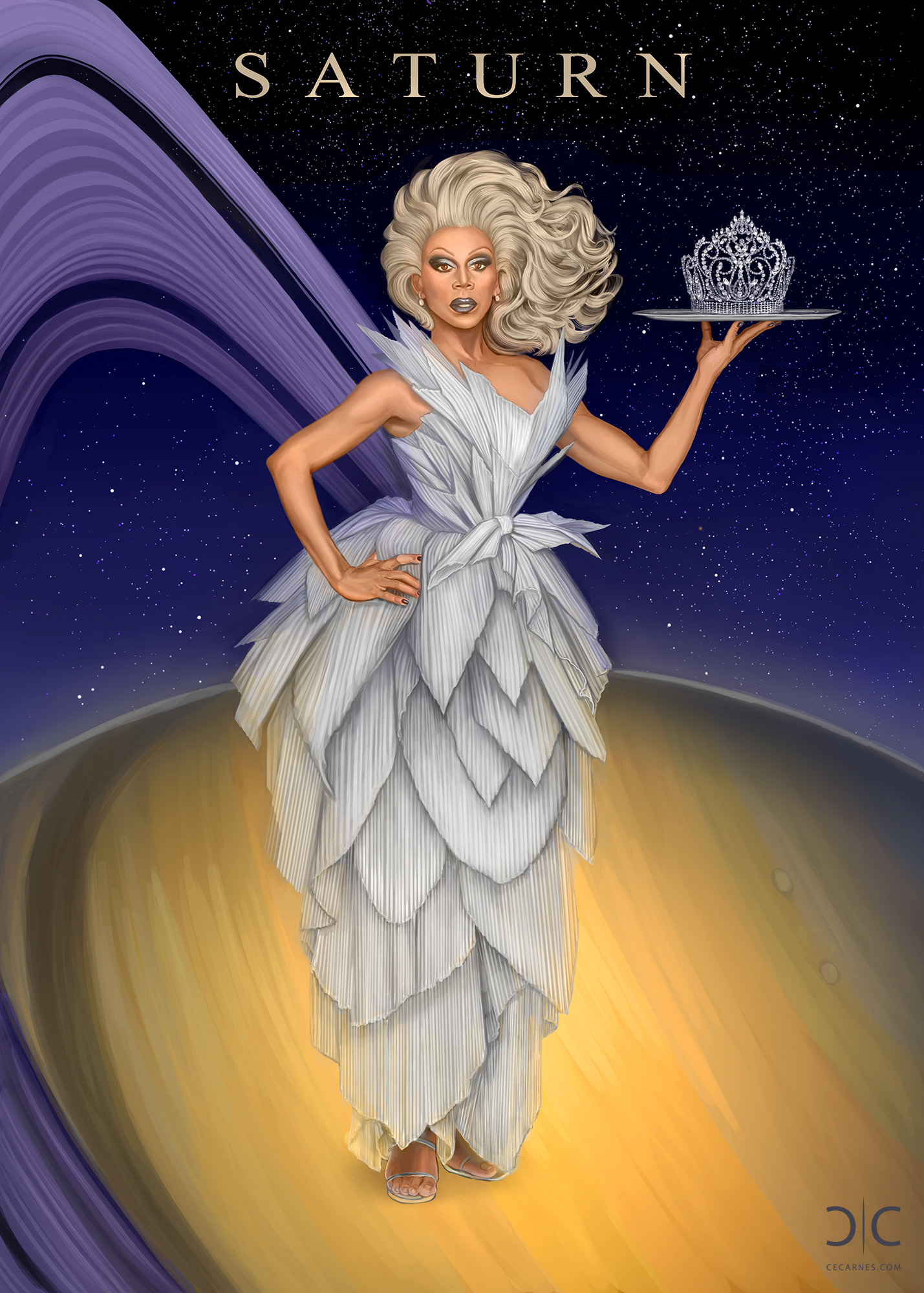 RuPaul Charles as Saturn