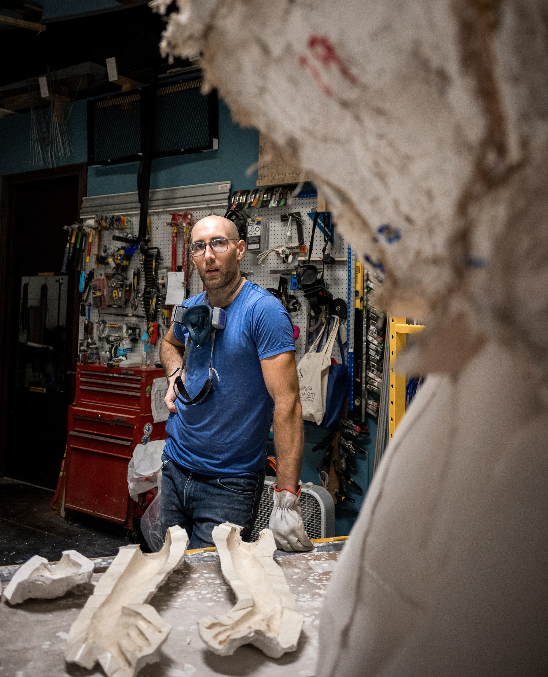 Brett in the shop courtesy Zee Anna Photography