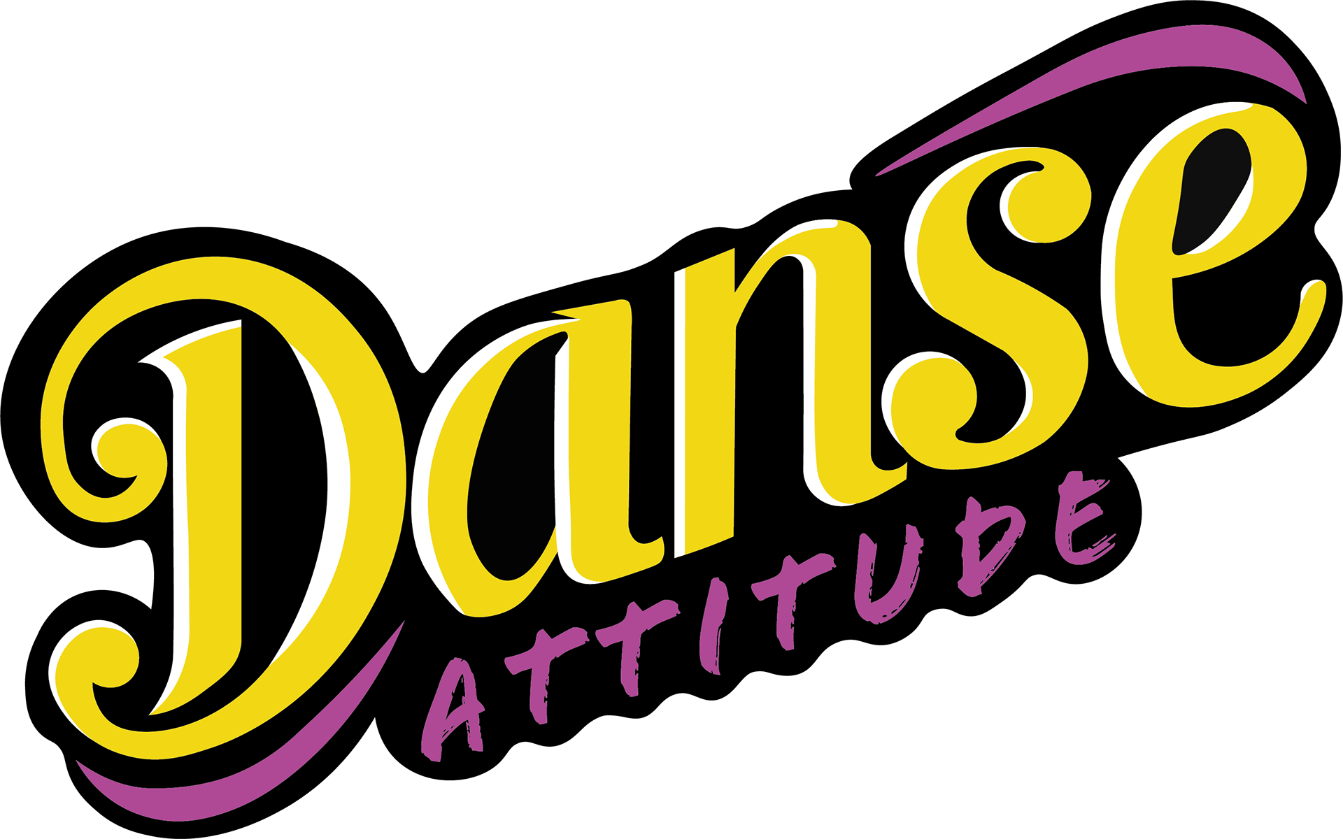 Logo créé pour l'EI Danse Attitude (2025). Ce logo a été décliné en plusieurs couleurs afin de le rendre adaptable sur tout support et en toutes circonstances.