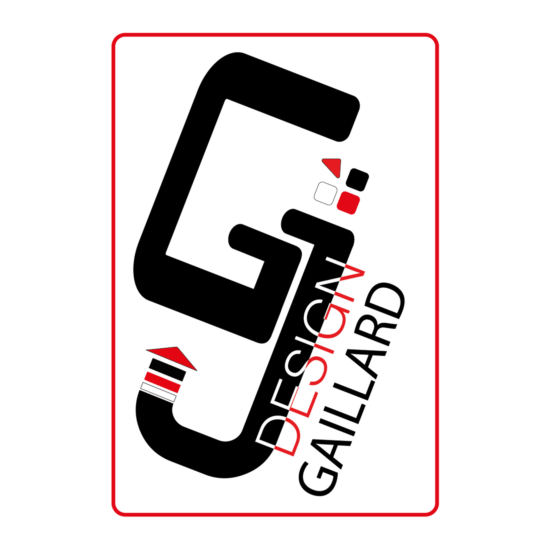 1er logo de ma future entreprise créé dans le cadre de ma formation