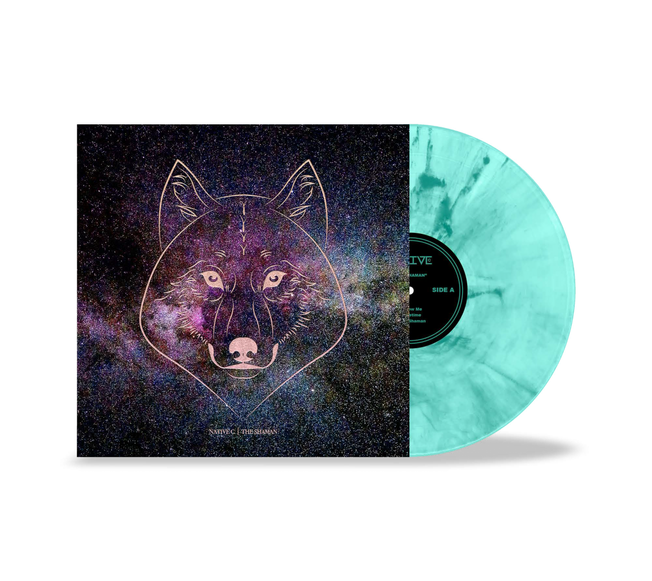 Native C - The Shaman LP Mock