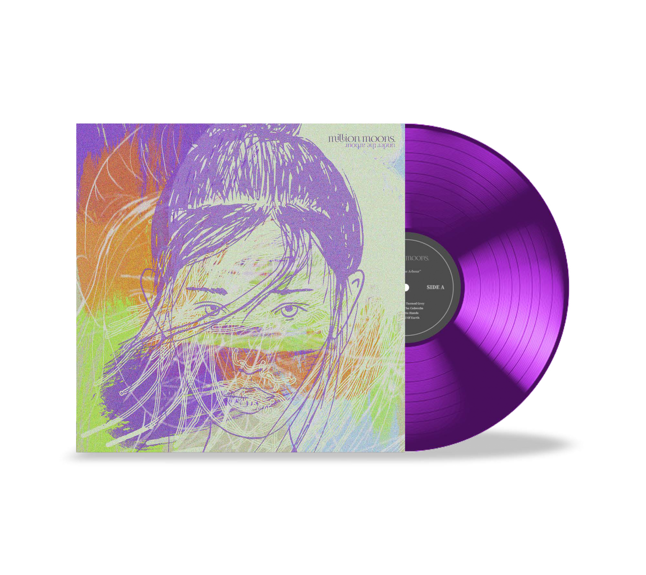 Million Moons - Under The Arbour LP Mock