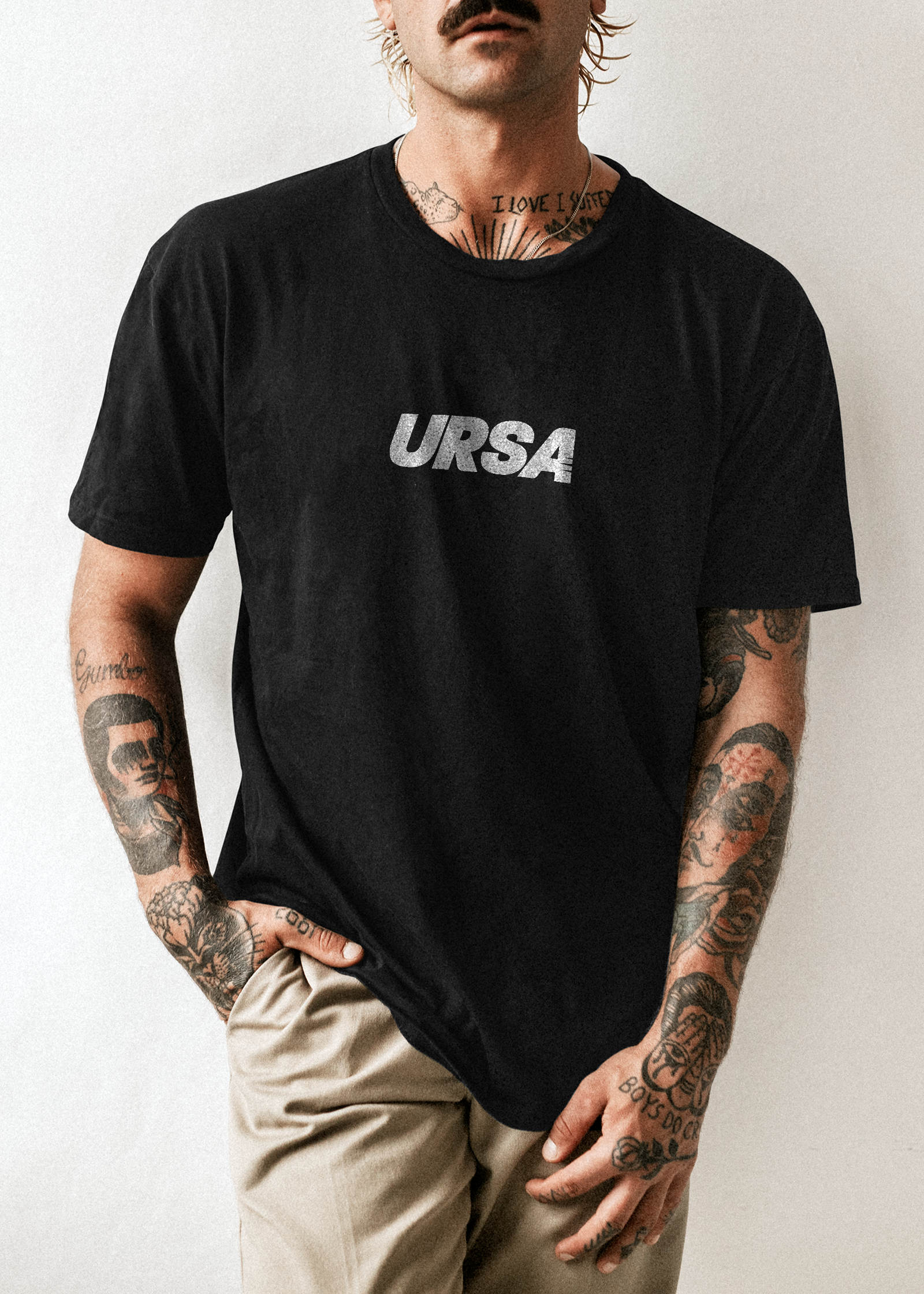 Logo Type Tee Mock