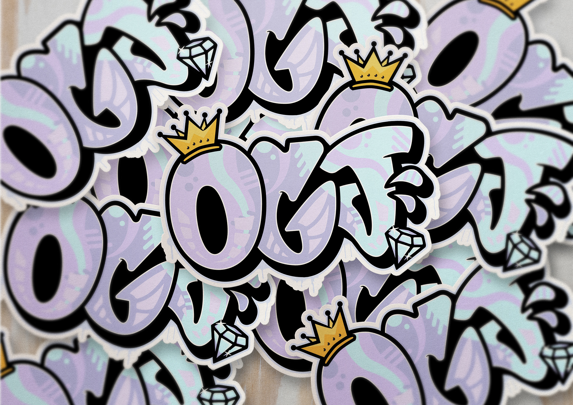 OGJ Type Sticker Mock