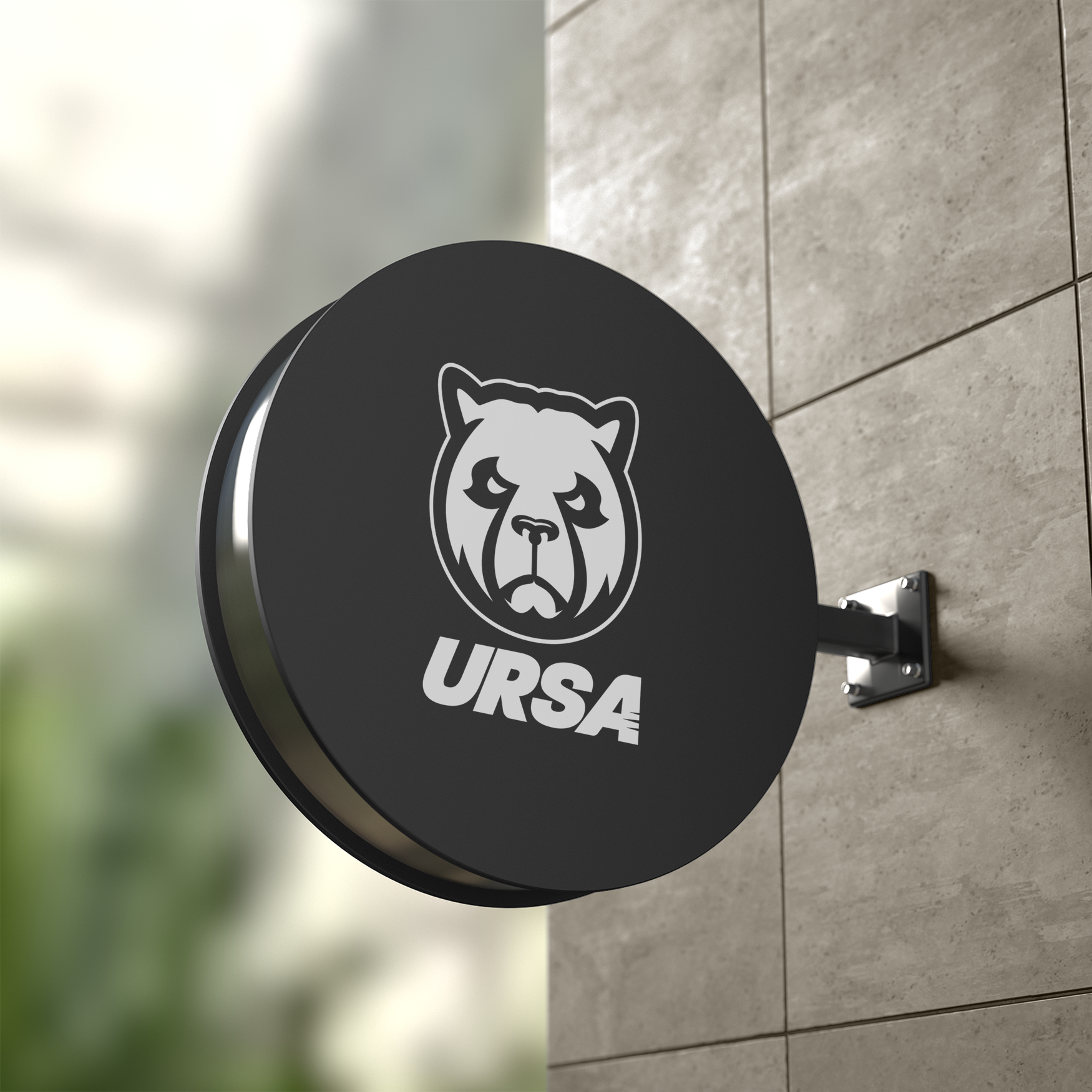 Outdoor Store Sign Mock
