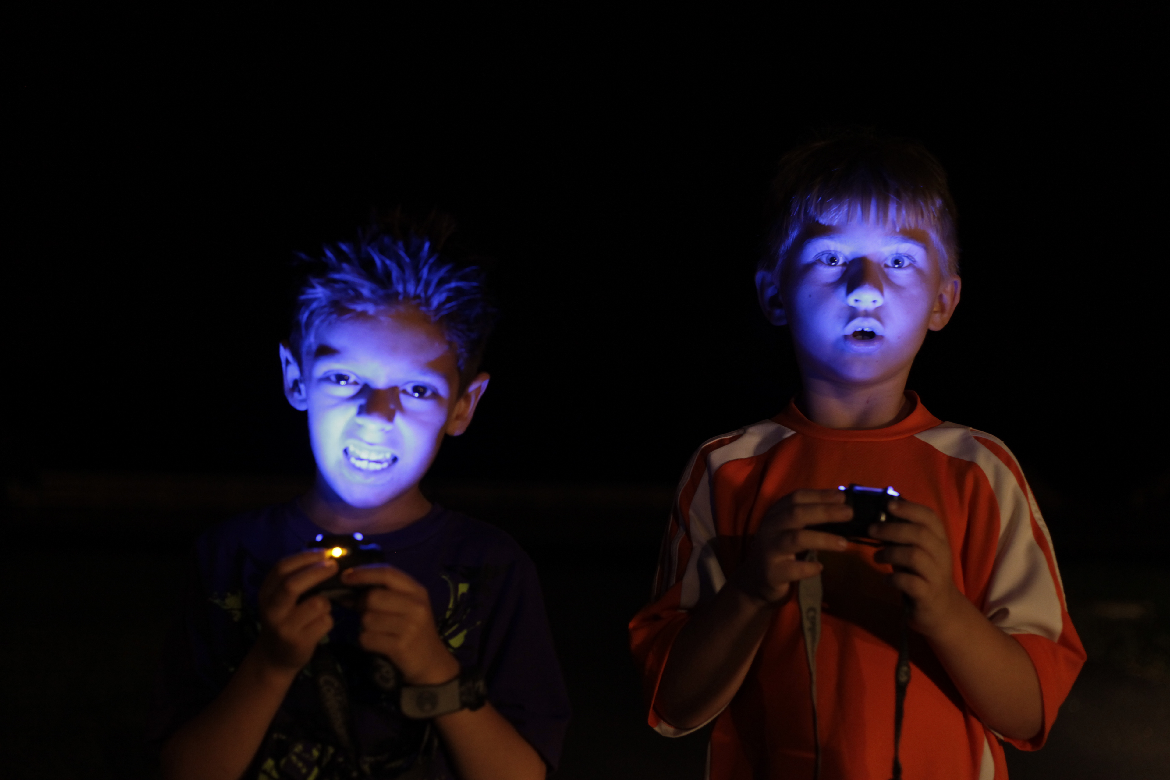 Even during "scary events", Ethan's playful and quirky humor shown through.