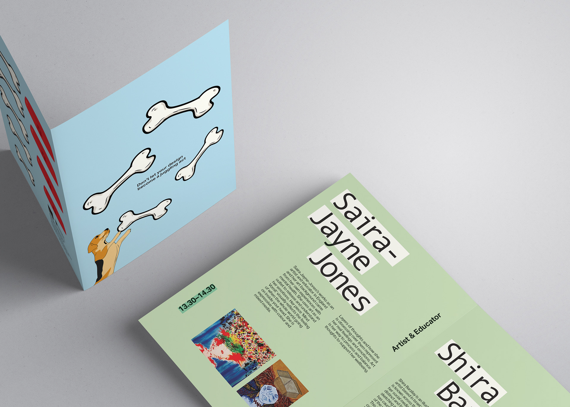 Brochure for the event