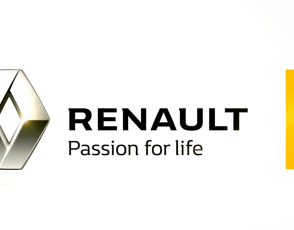 Надпись renault